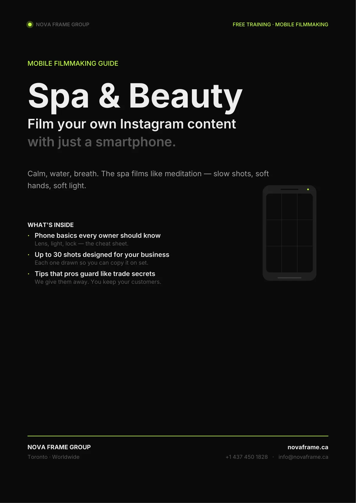 Spa & Beauty guide cover