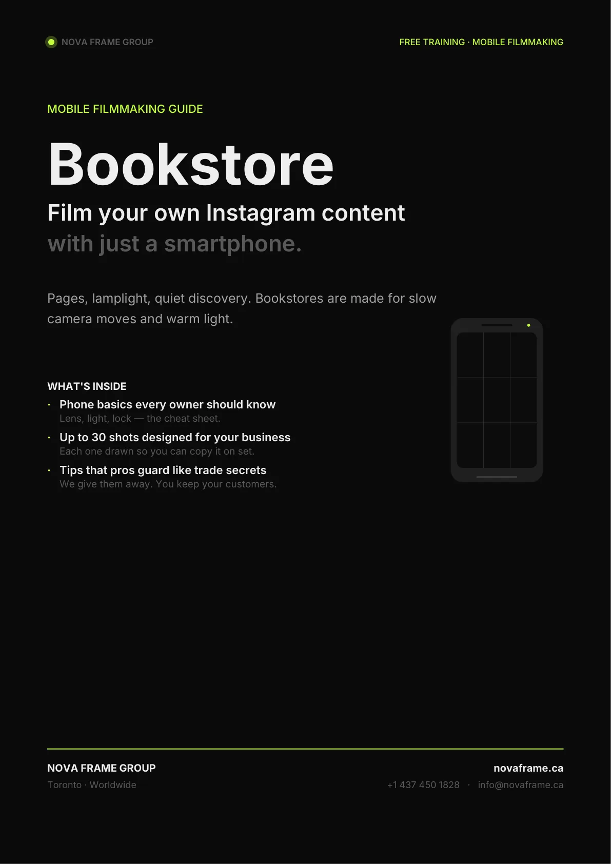 Bookstore guide cover