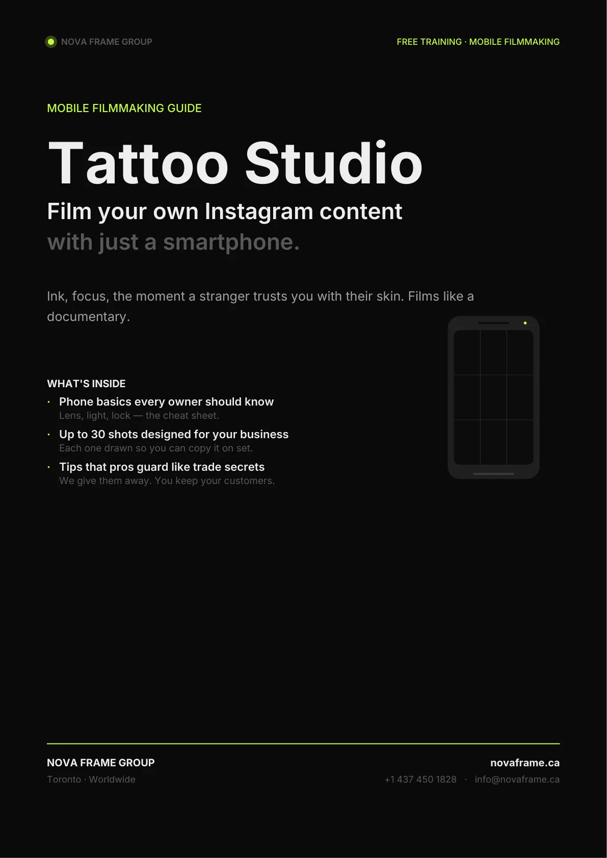 Tattoo Studio guide cover
