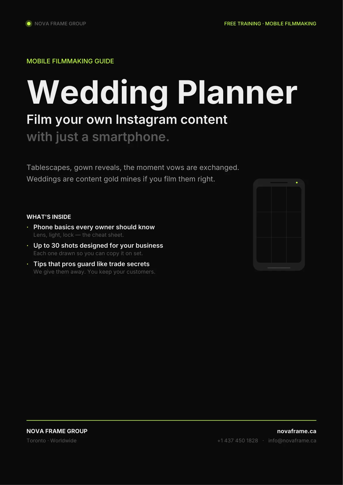 Wedding Planner guide cover