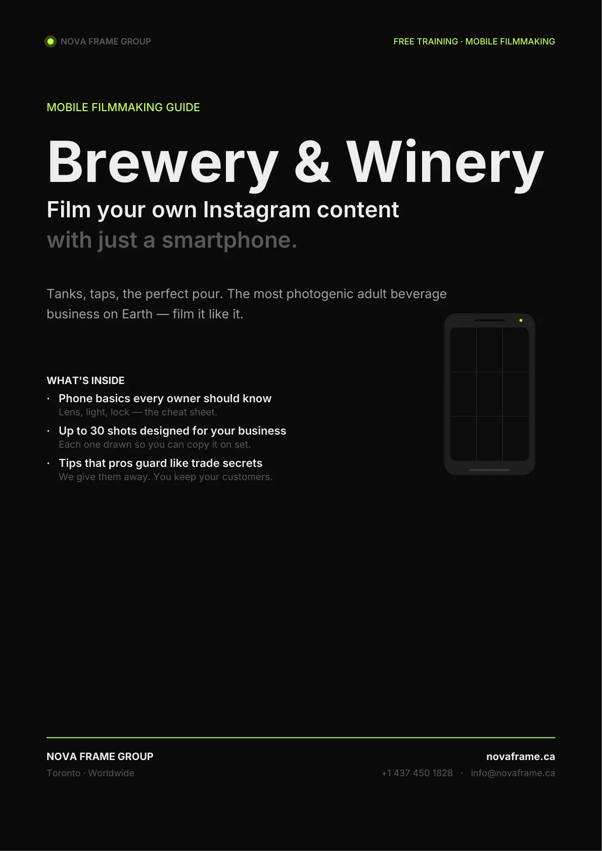 Brewery & Winery guide cover