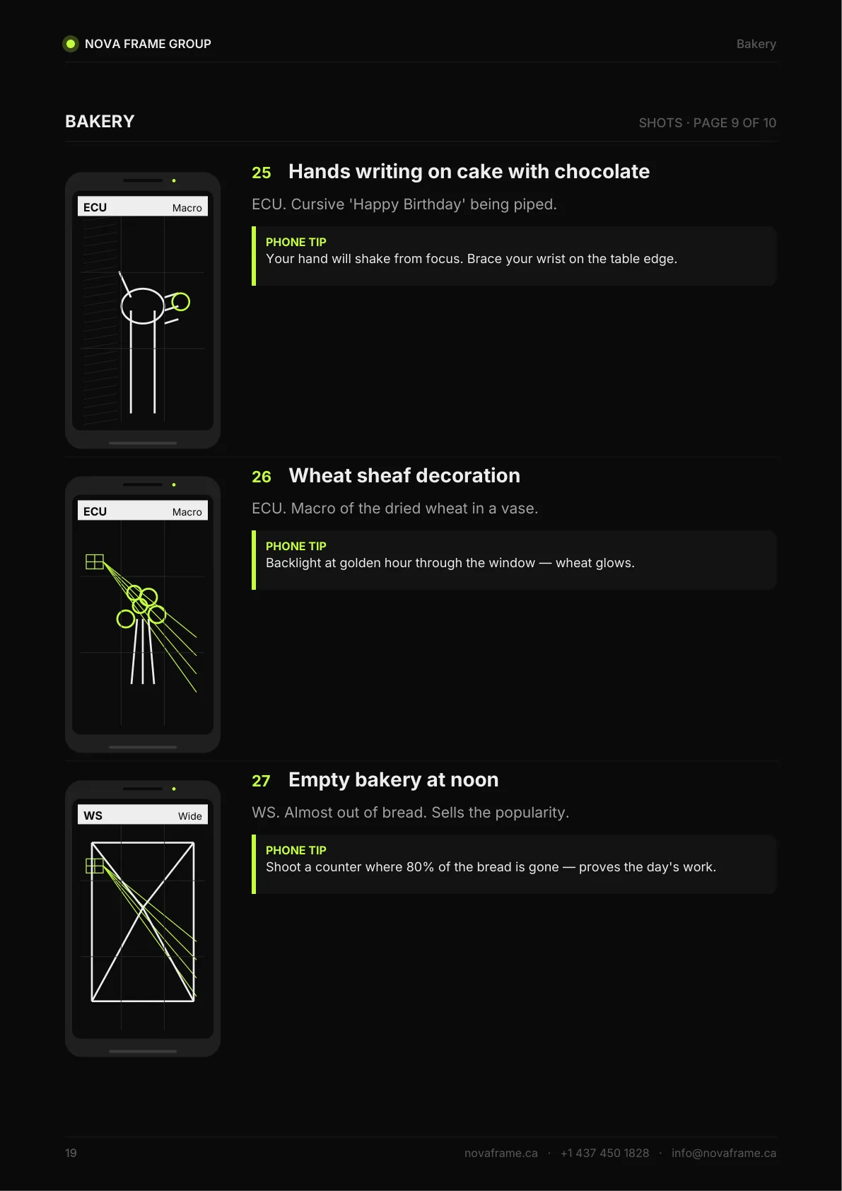 Bakery guide — page 19 of 21
