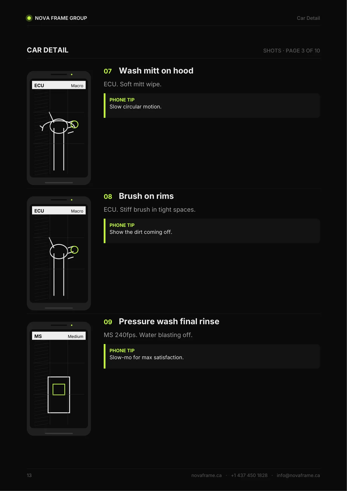 Car Detail guide — page 13 of 21