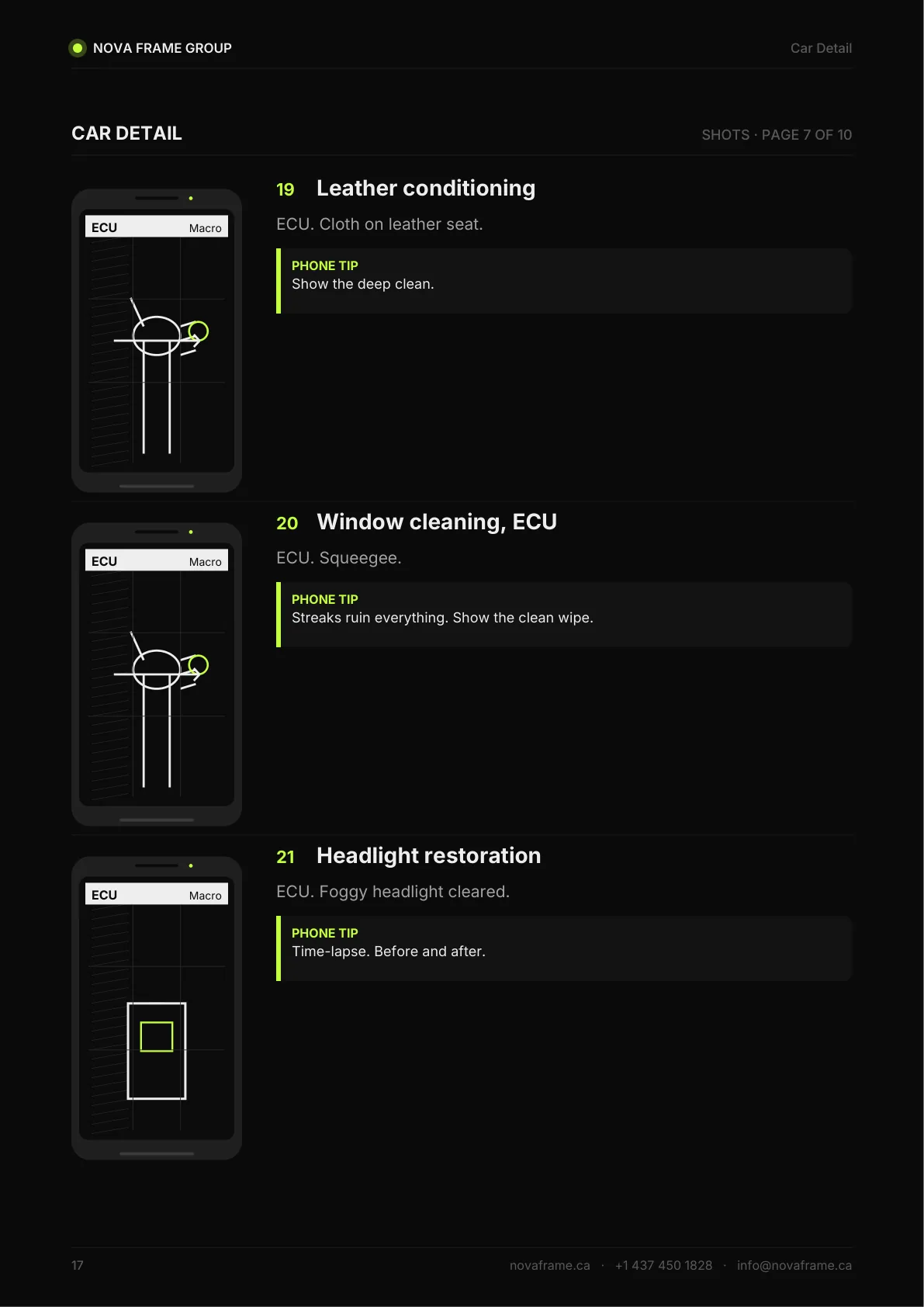 Car Detail guide — page 17 of 21