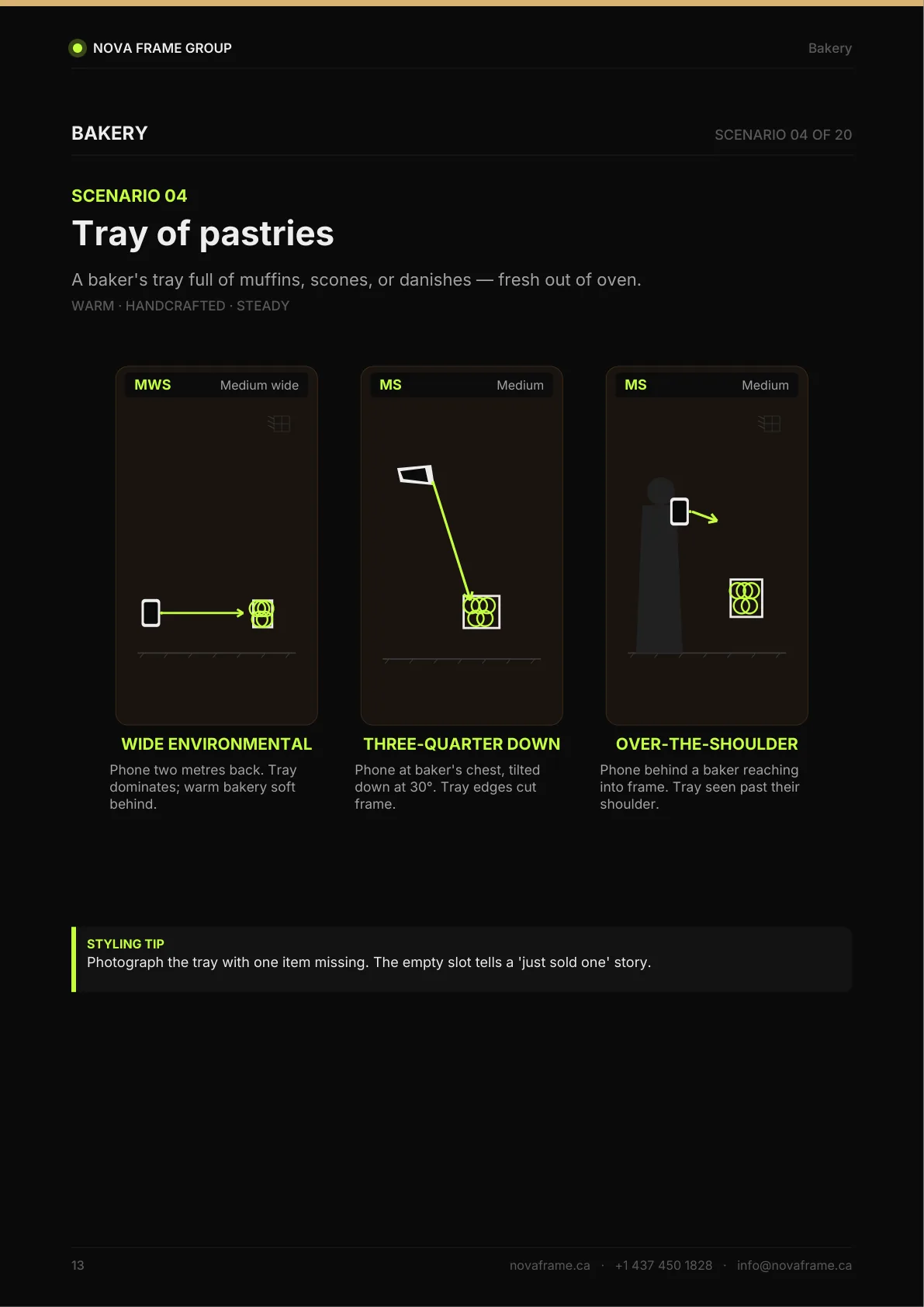 Bakery photo guide — page 13 of 30