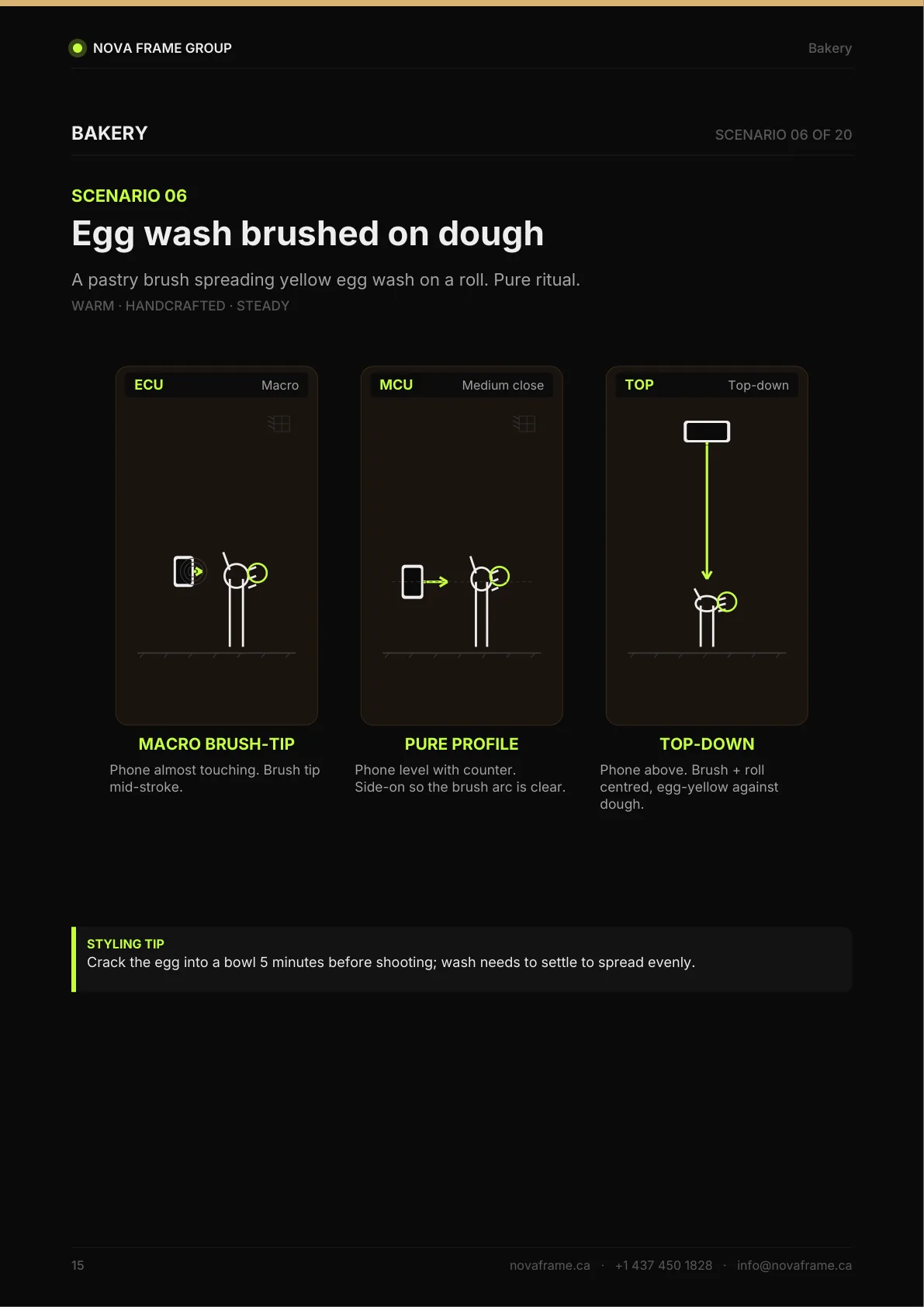 Bakery photo guide — page 15 of 30