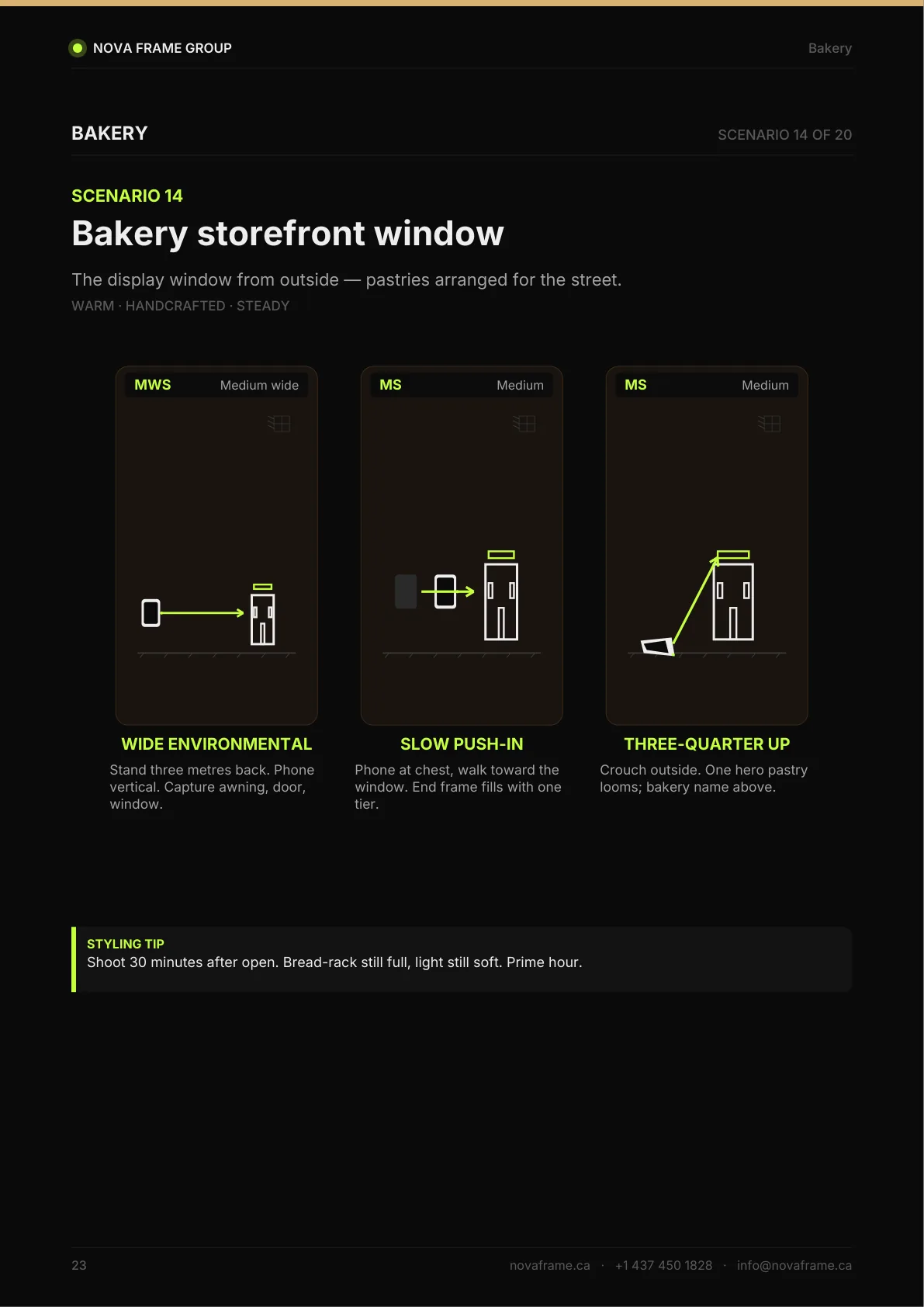 Bakery photo guide — page 23 of 30