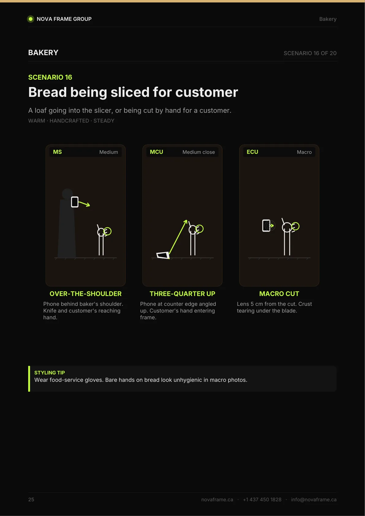 Bakery photo guide — page 25 of 30