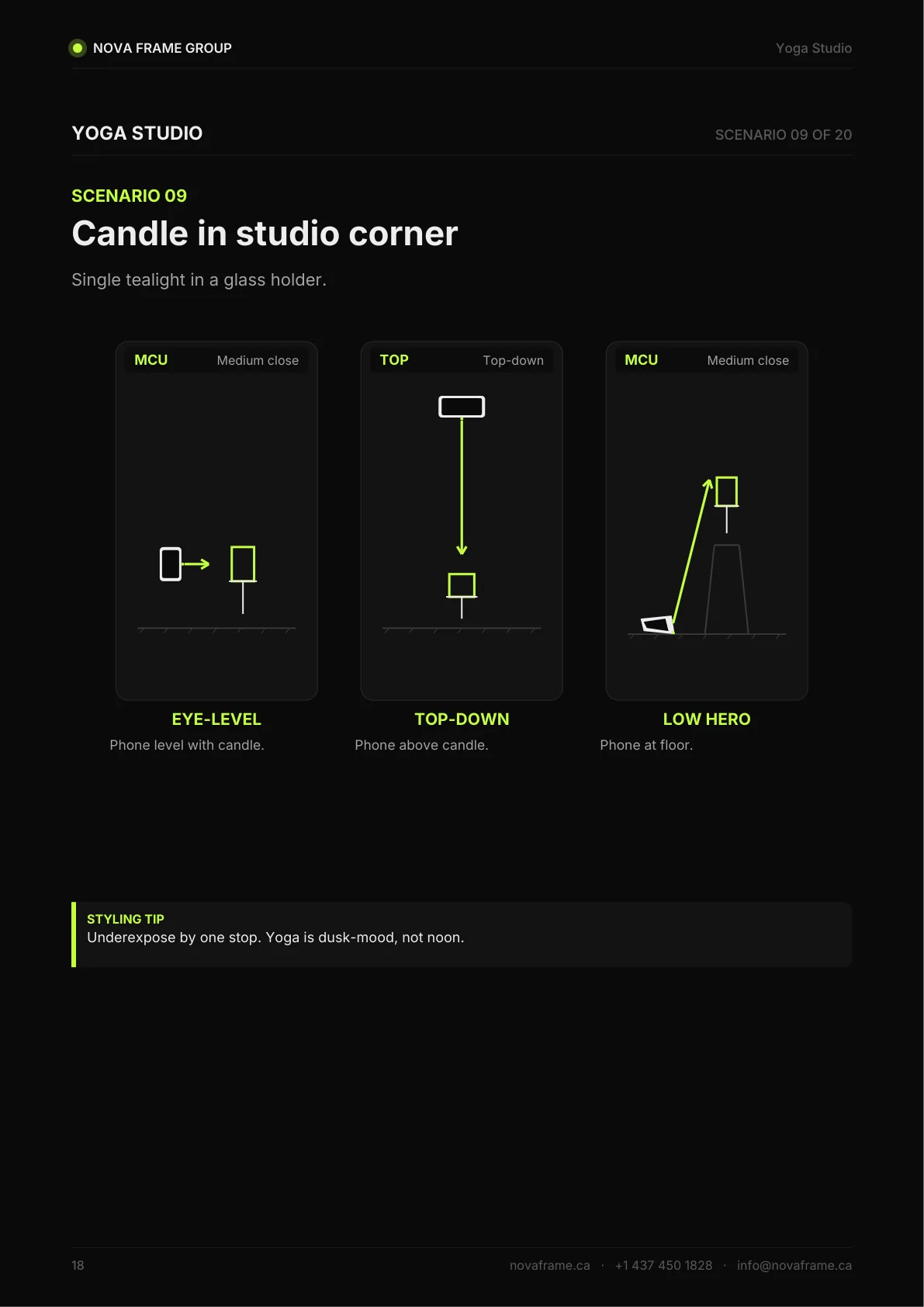 Yoga Studio photo guide — page 18 of 30