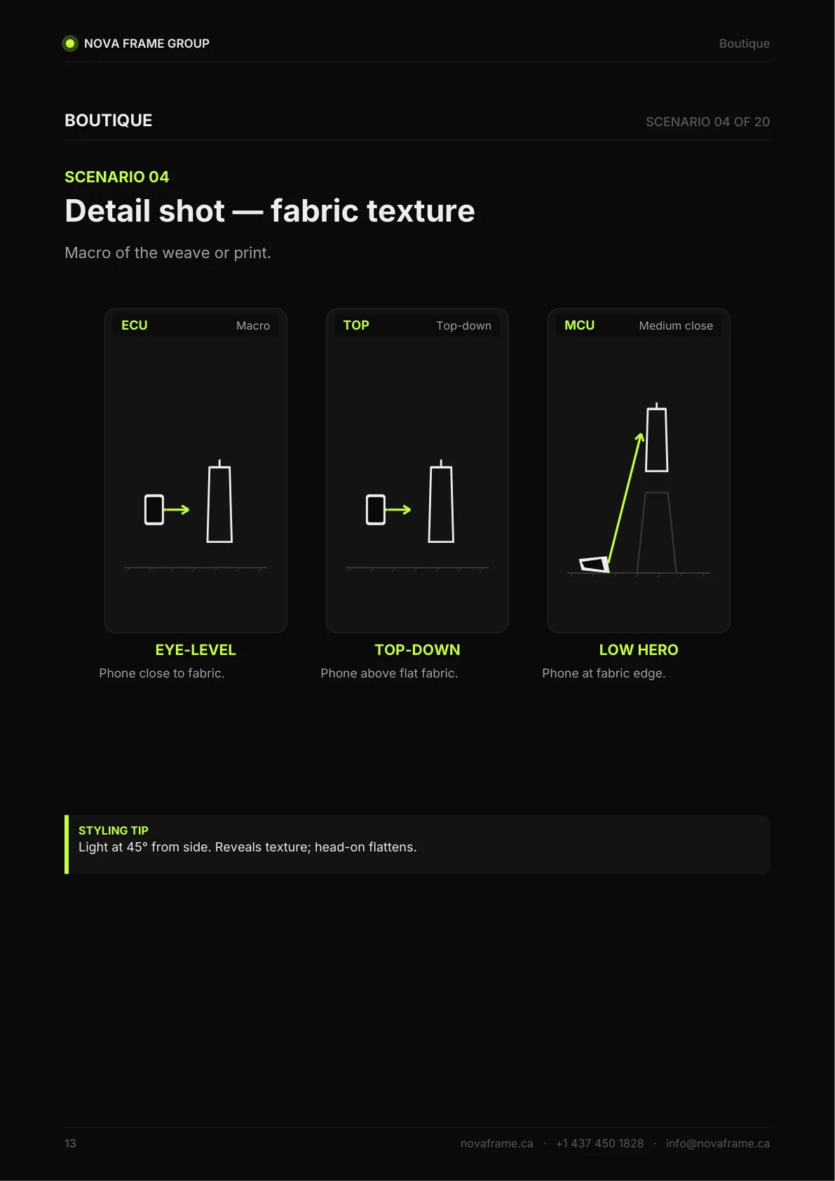 Boutique photo guide — page 13 of 30