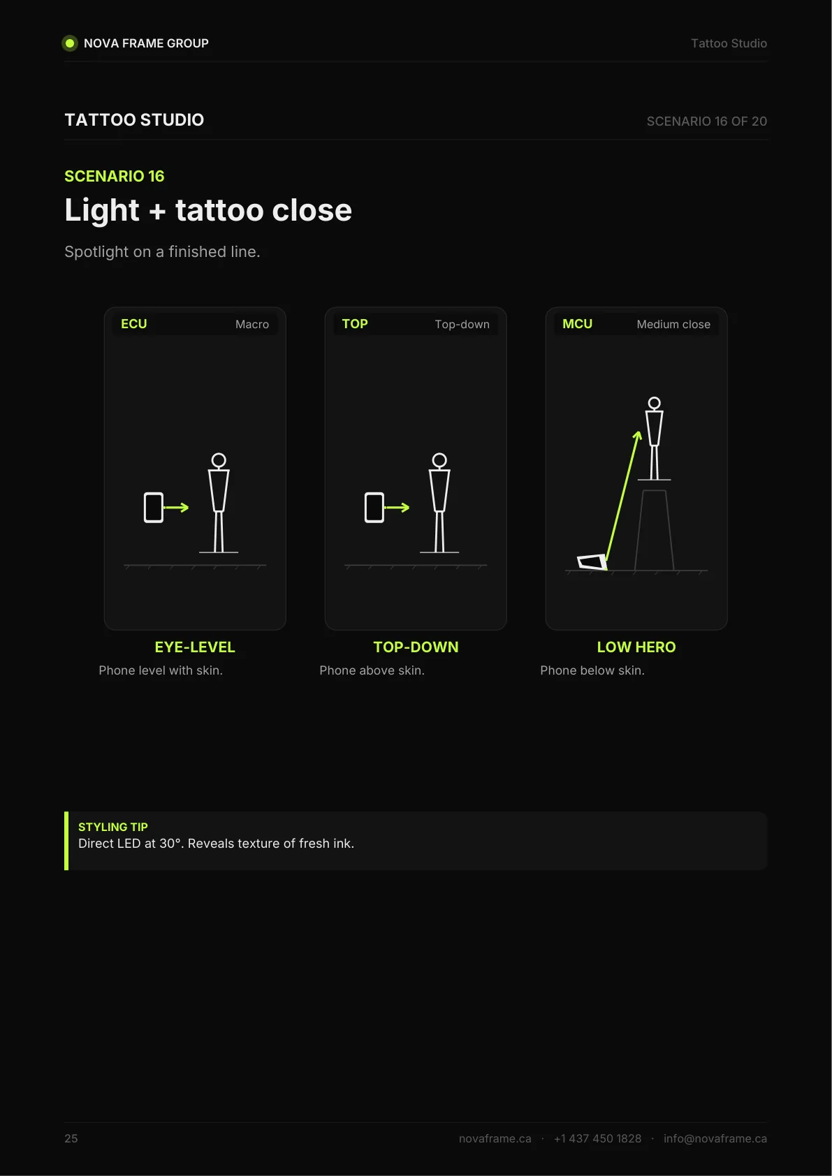 Tattoo Studio photo guide — page 25 of 30