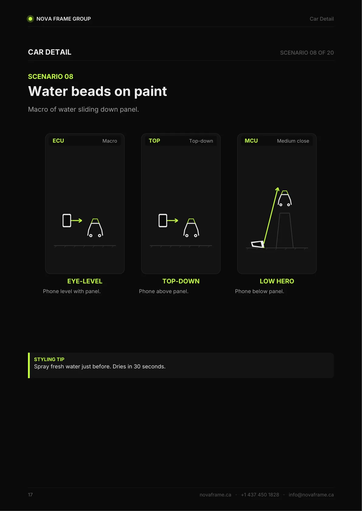 Car Detail photo guide — page 17 of 30