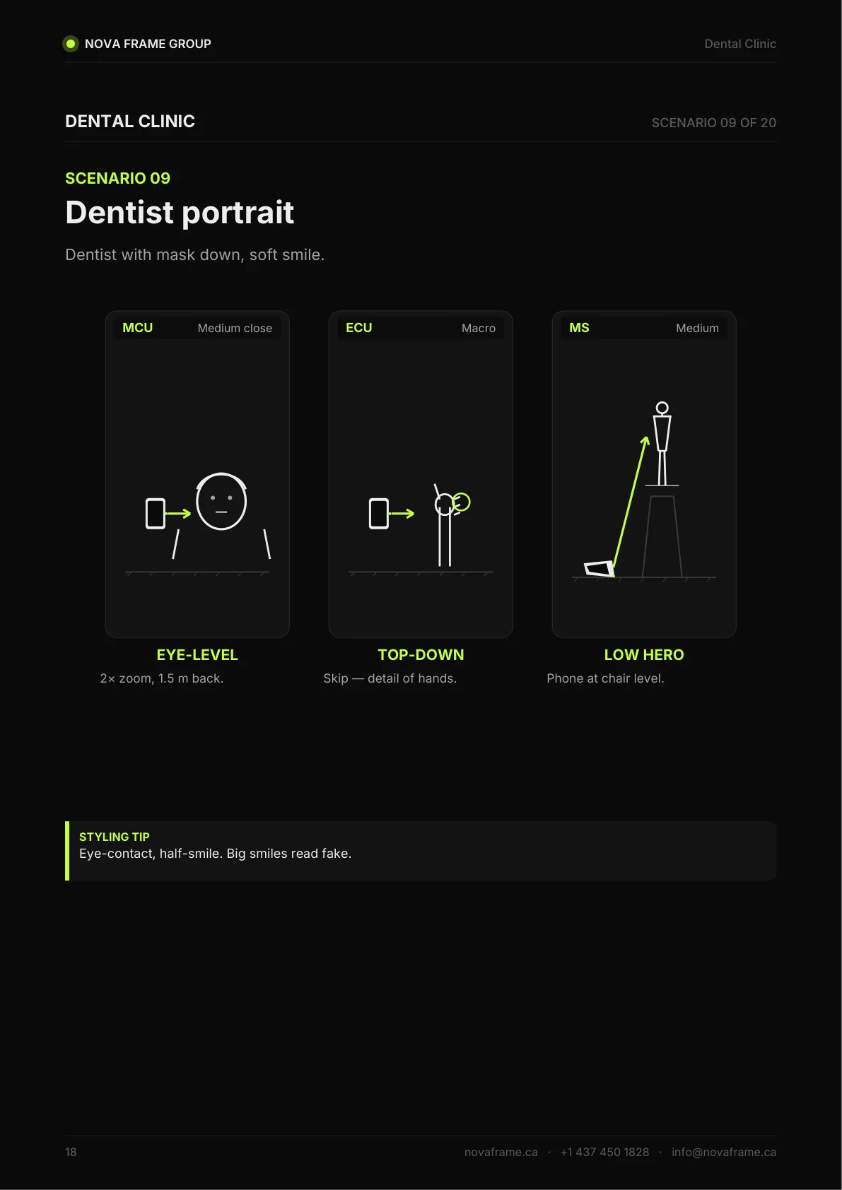 Dental Clinic photo guide — page 18 of 30