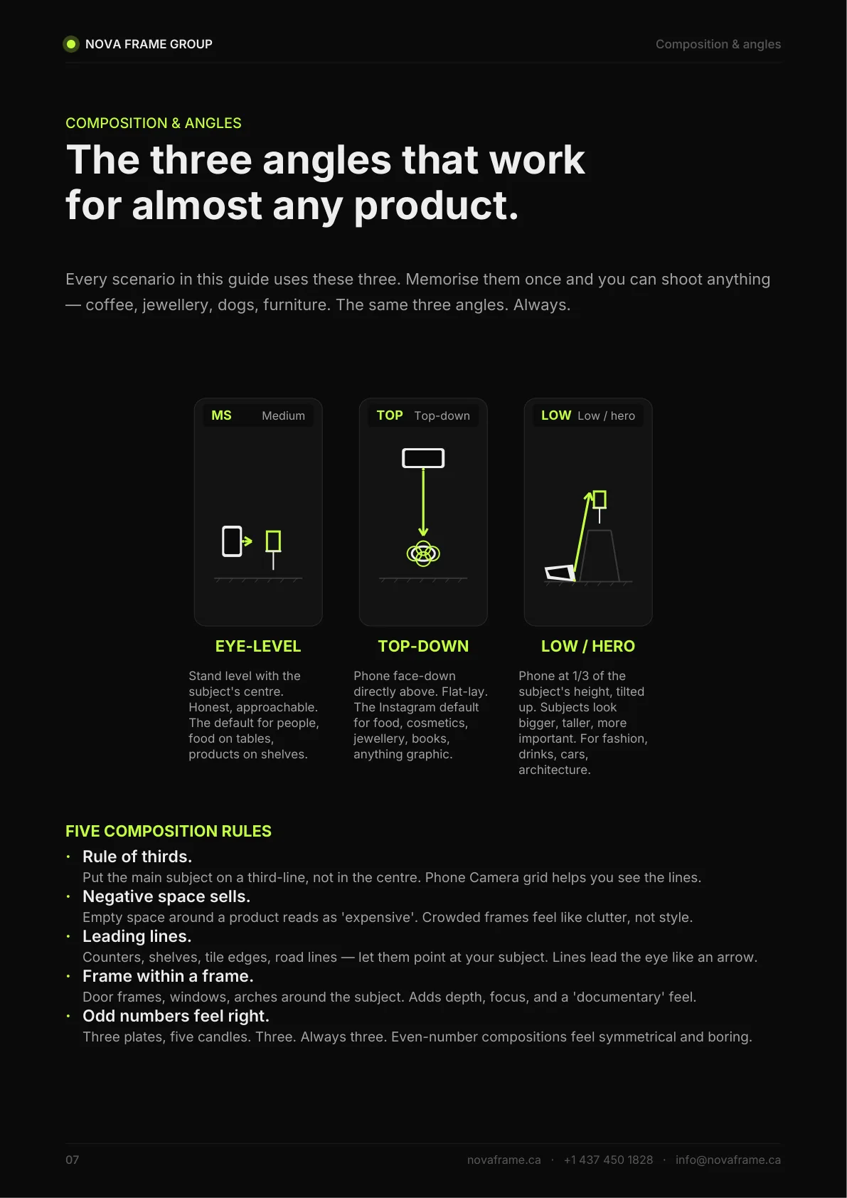 Catering Service photo guide — page 7 of 30