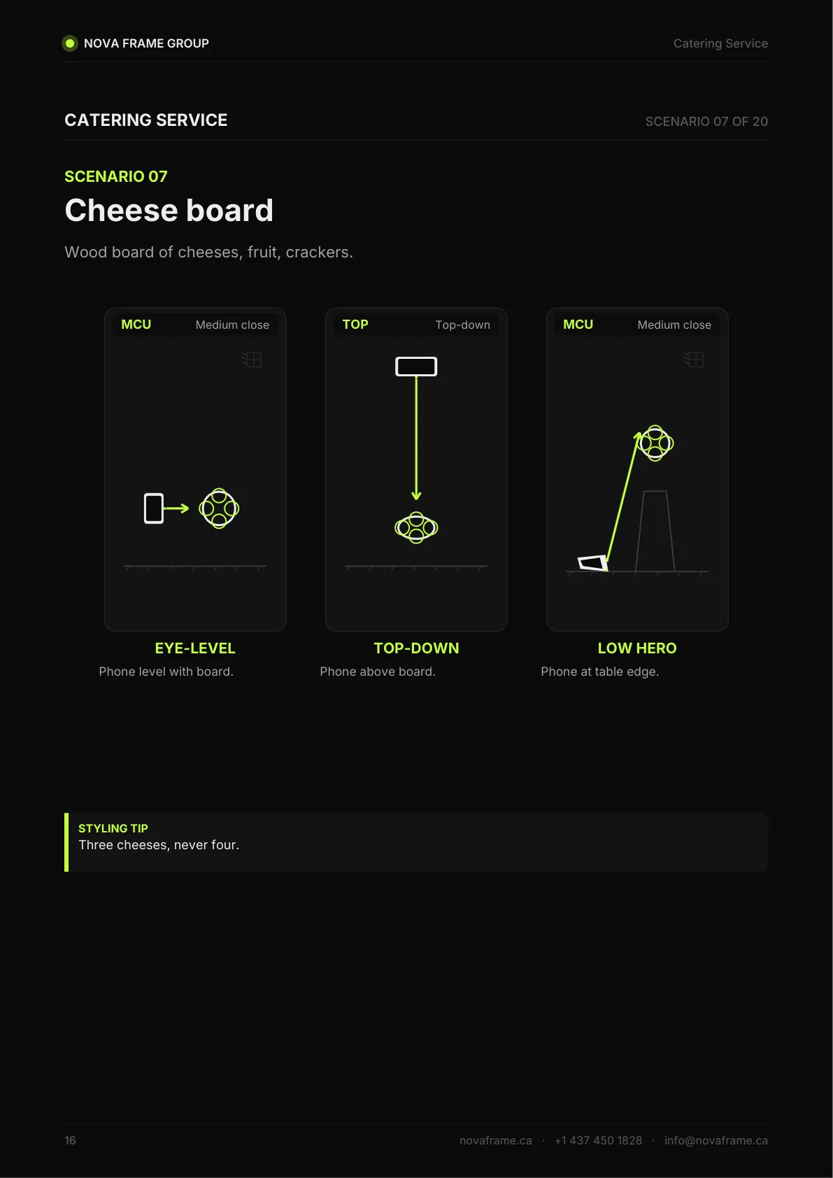 Catering Service photo guide — page 16 of 30