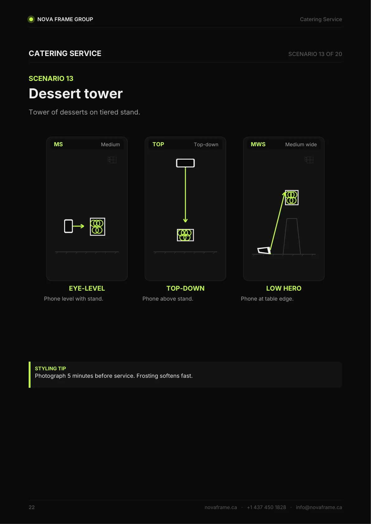 Catering Service photo guide — page 22 of 30