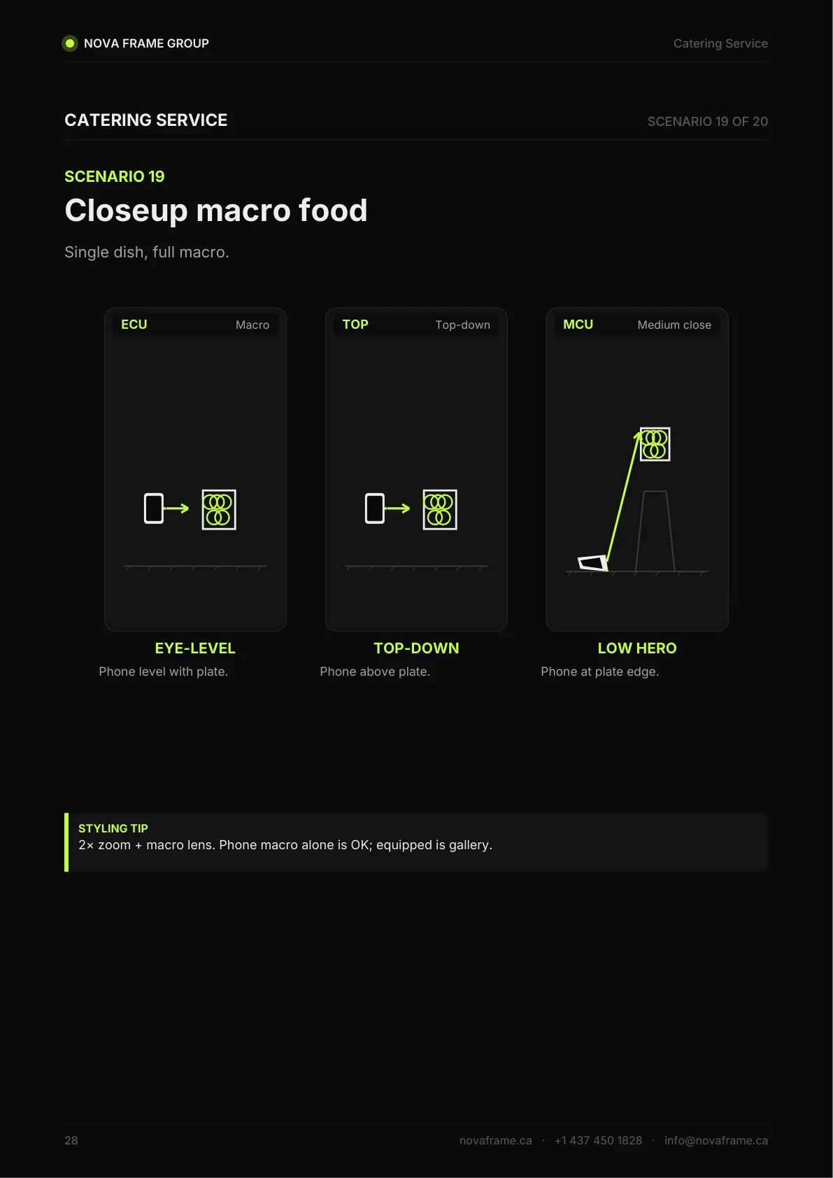 Catering Service photo guide — page 28 of 30
