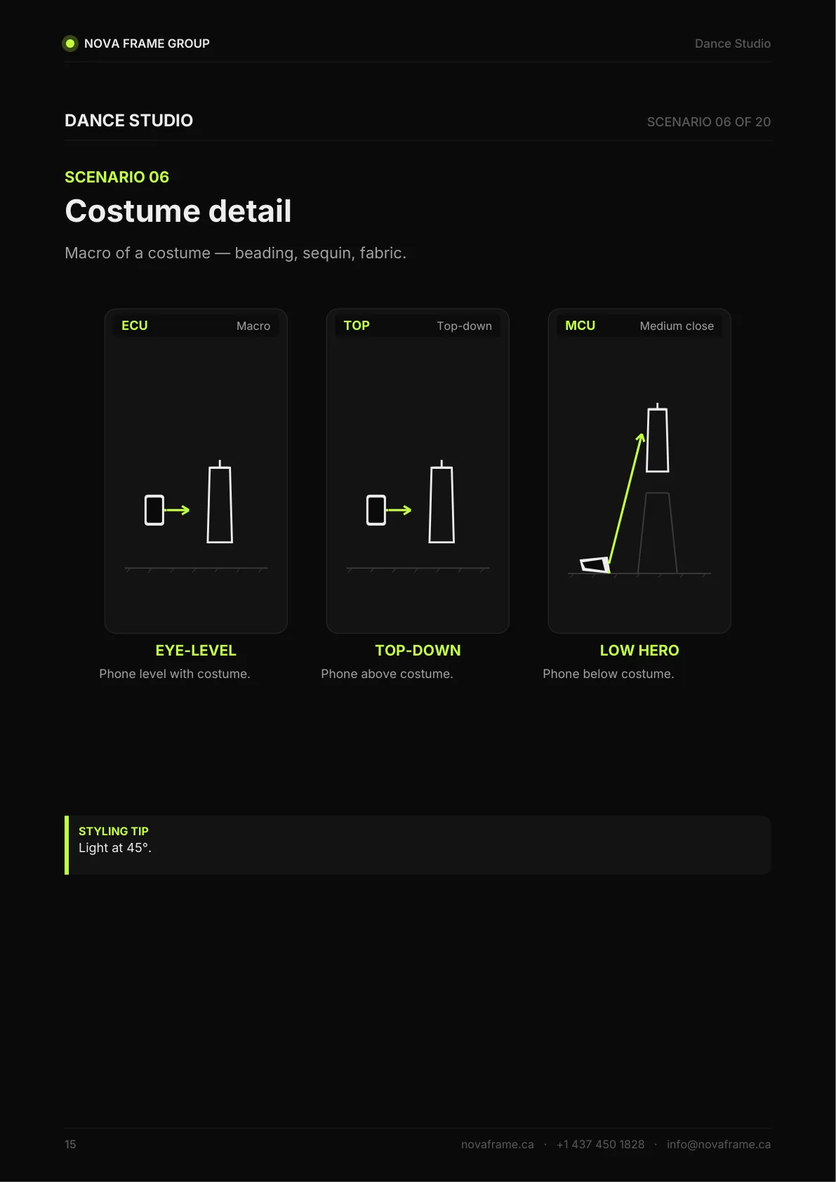 Dance Studio photo guide — page 15 of 30