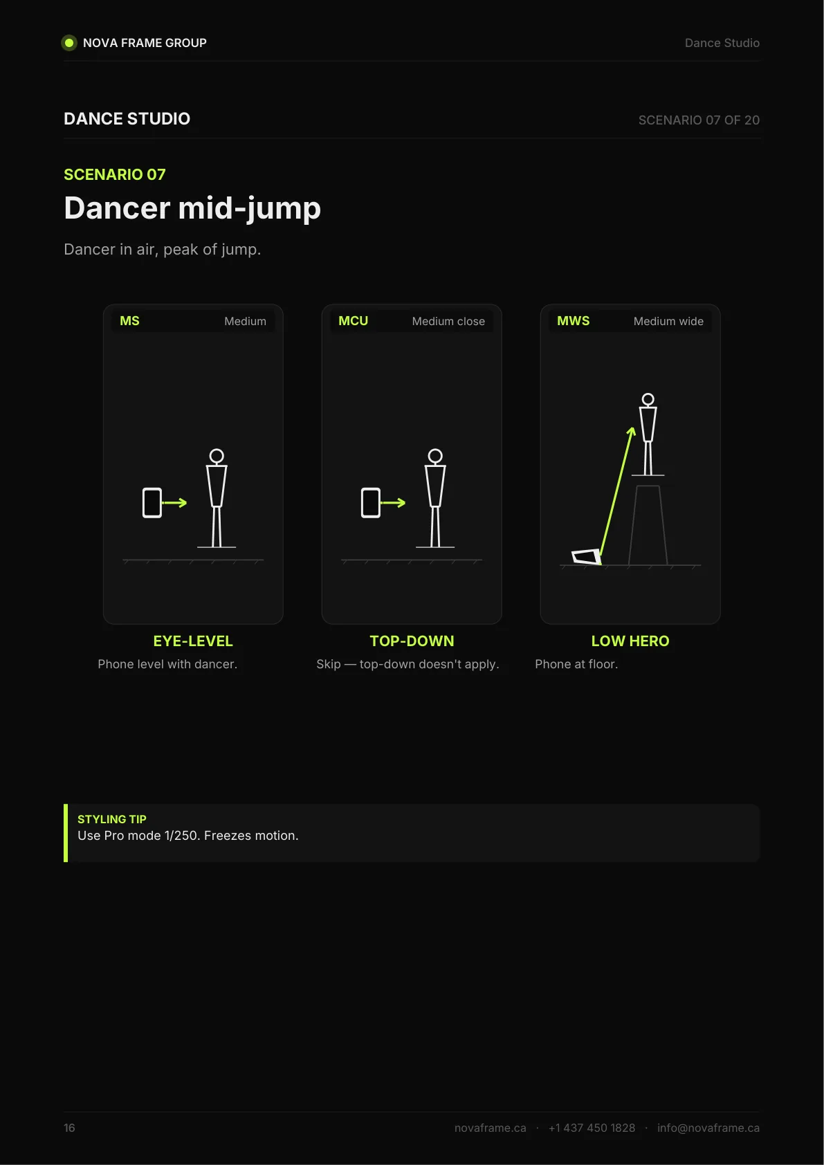 Dance Studio photo guide — page 16 of 30