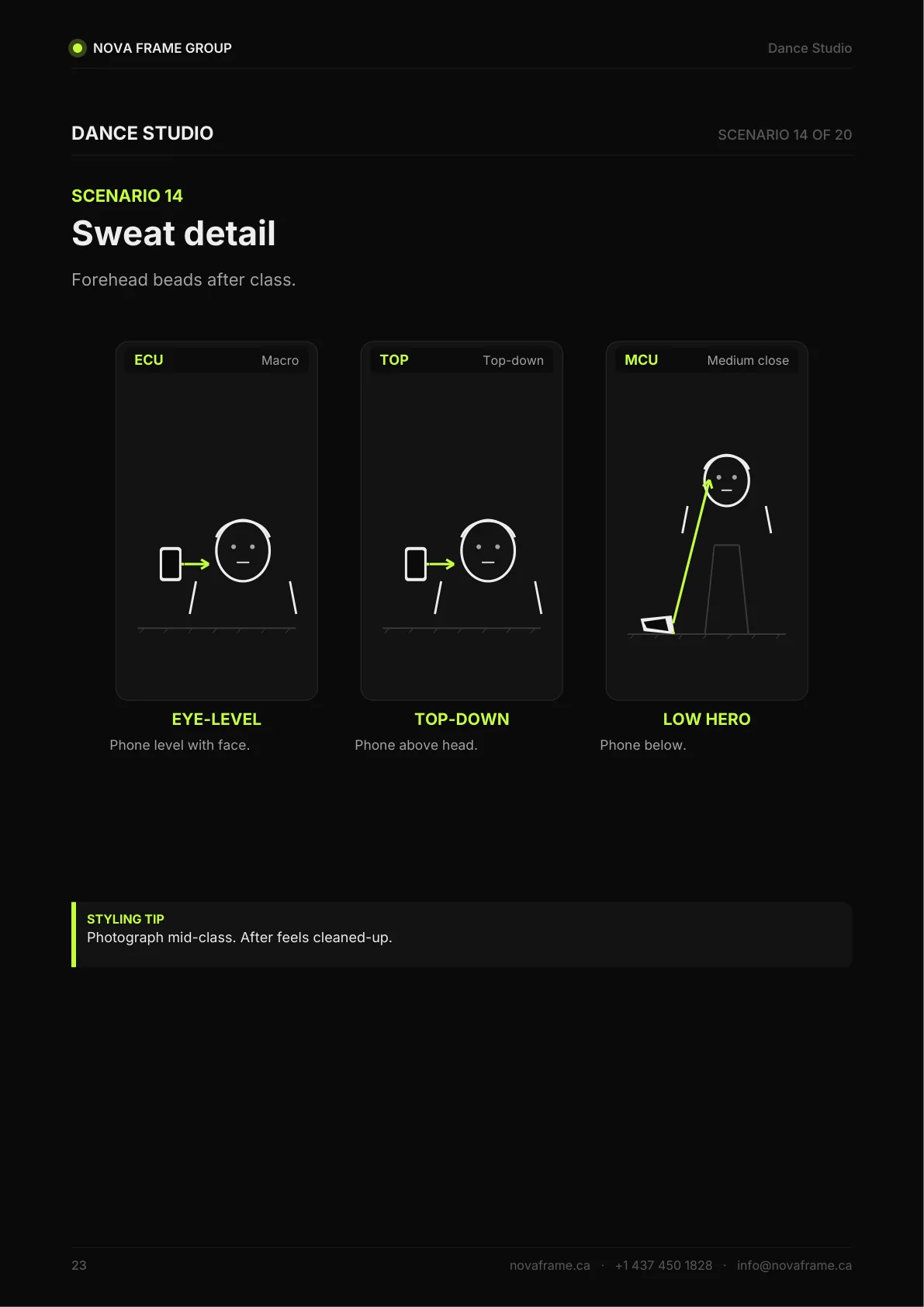 Dance Studio photo guide — page 23 of 30