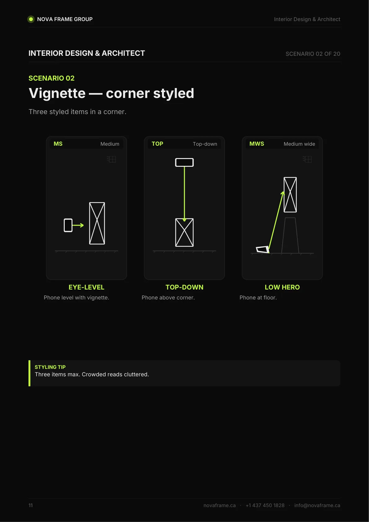 Interior Design & Architect photo guide — page 11 of 30