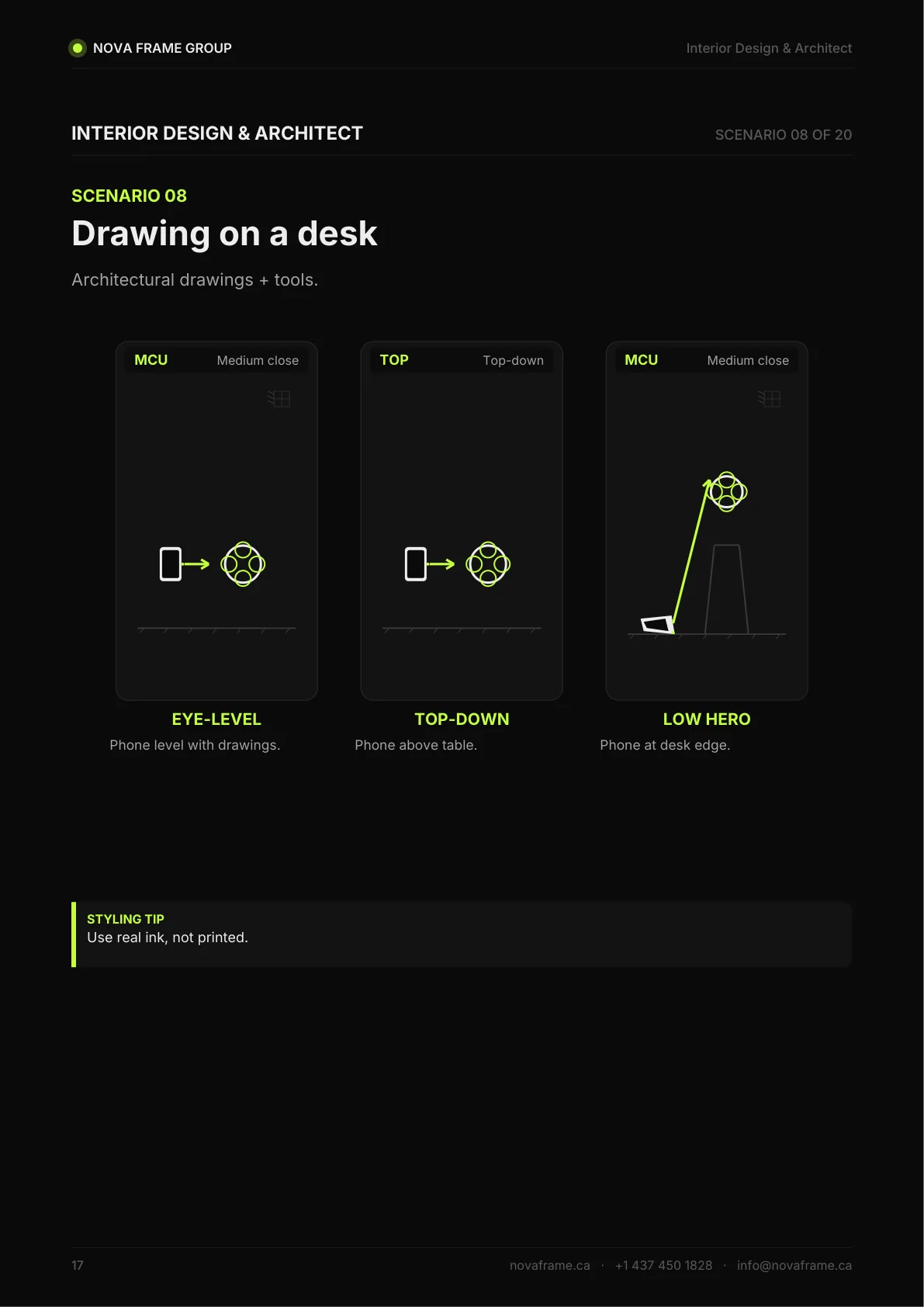 Interior Design & Architect photo guide — page 17 of 30