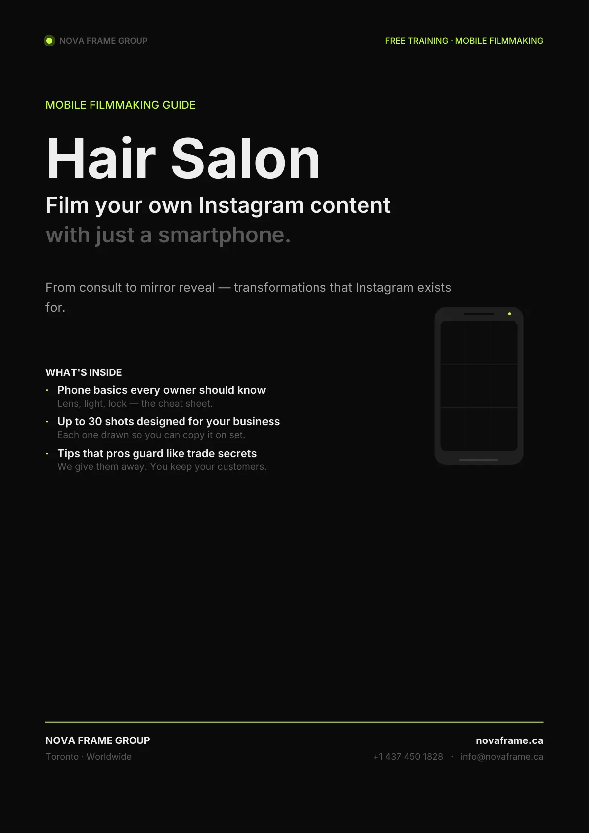 Hair Salon guide — page 1 of 21