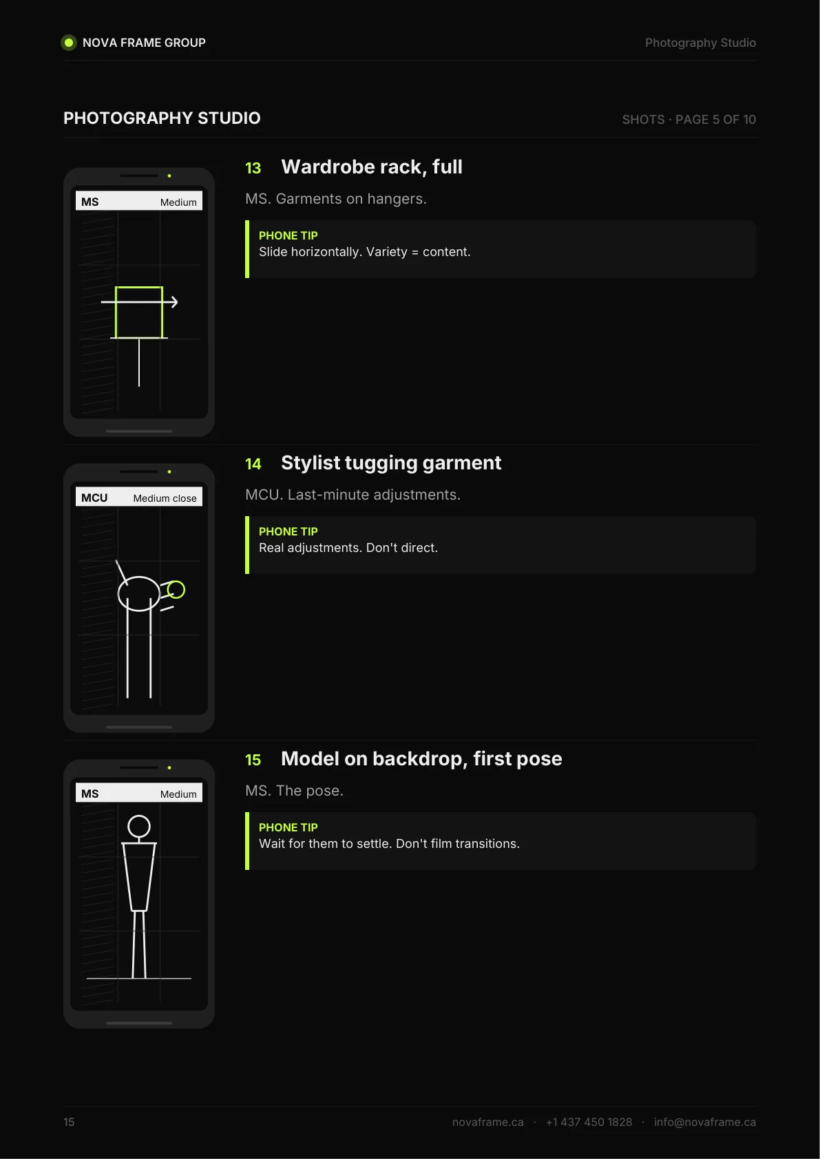 Photography Studio guide — page 15 of 21