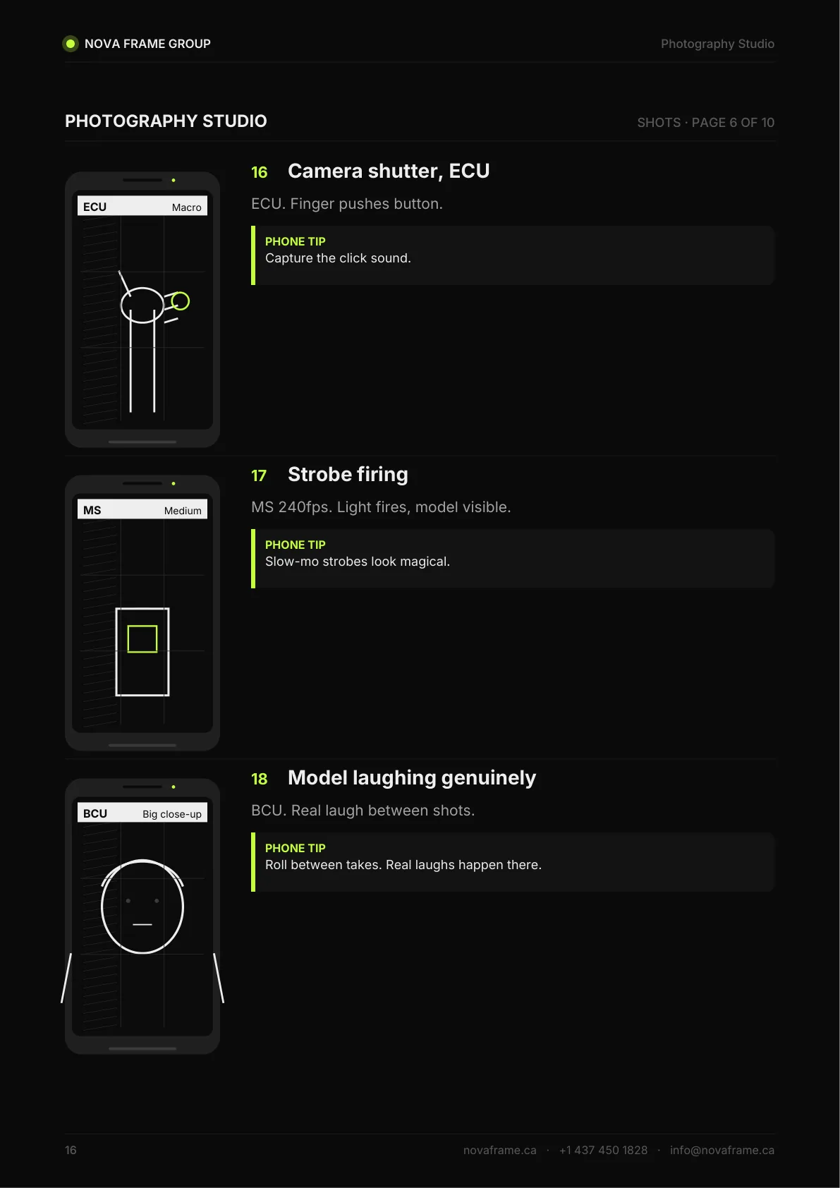 Photography Studio guide — page 16 of 21