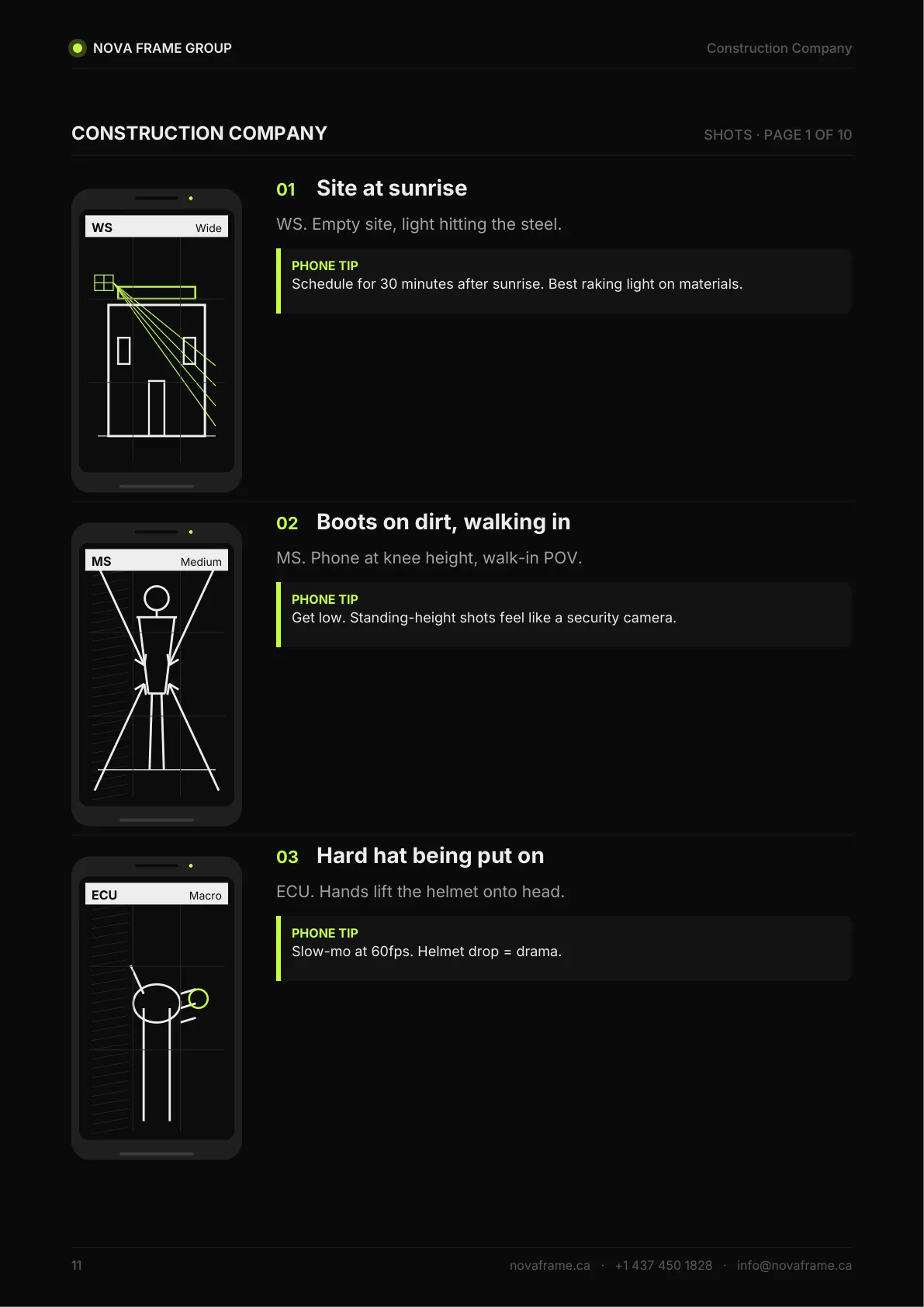 Construction Company guide — page 11 of 21