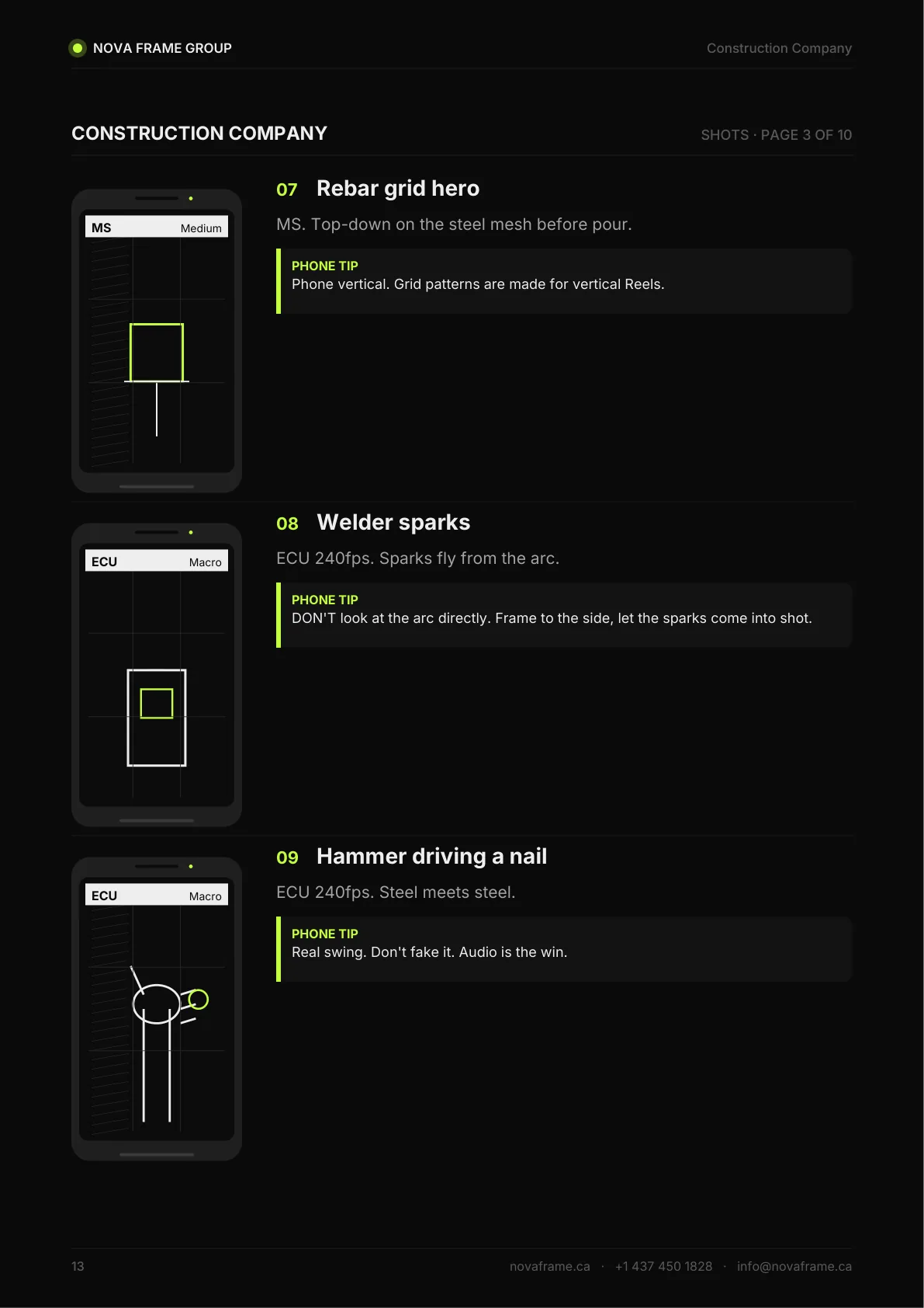 Construction Company guide — page 13 of 21