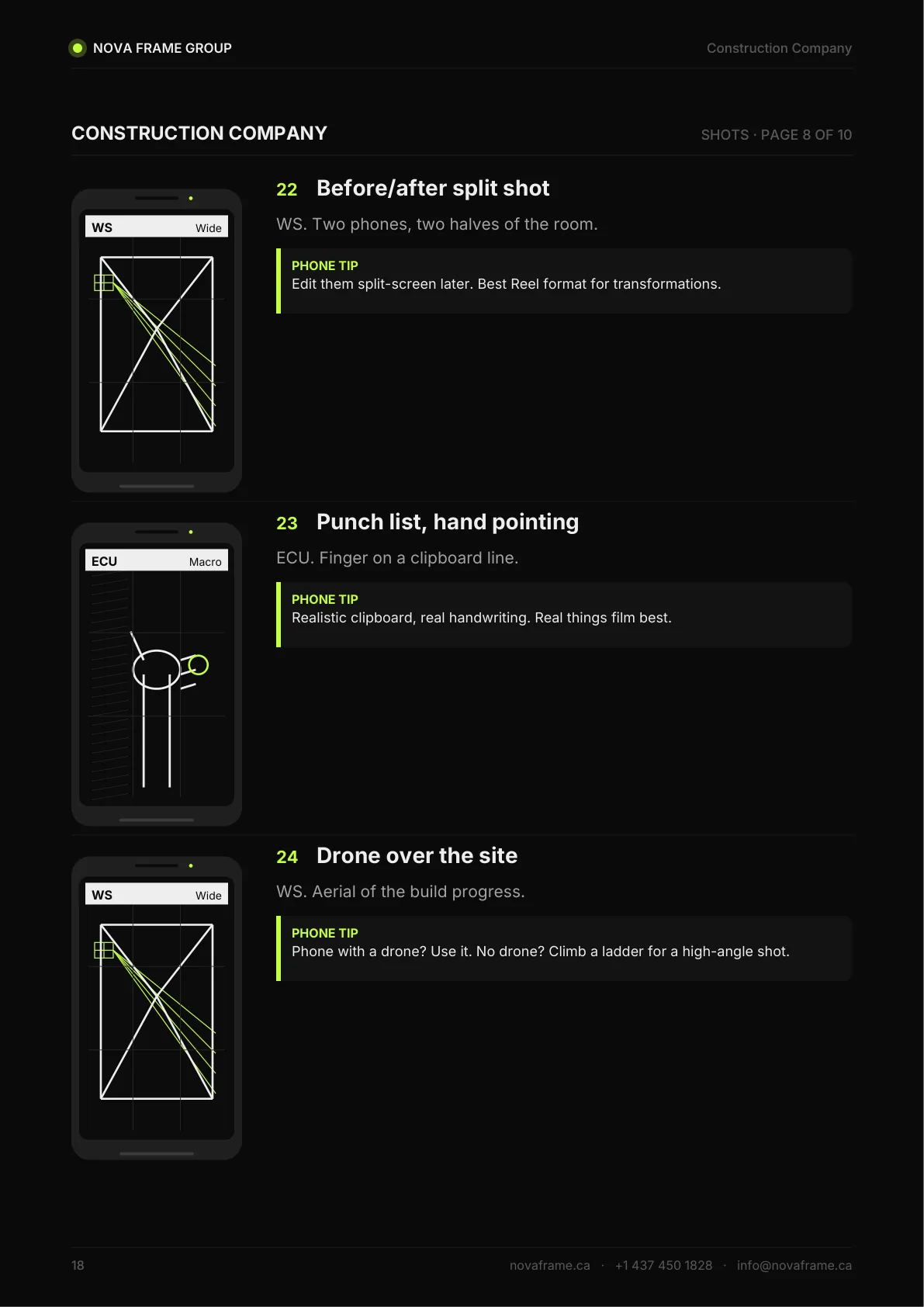 Construction Company guide — page 18 of 21