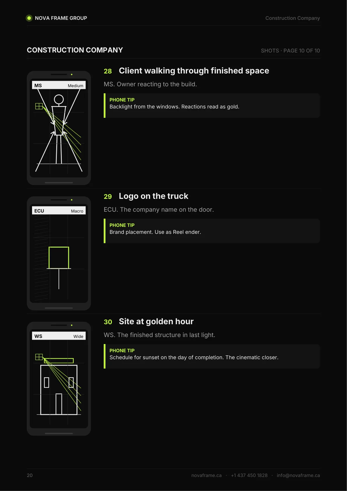Construction Company guide — page 20 of 21