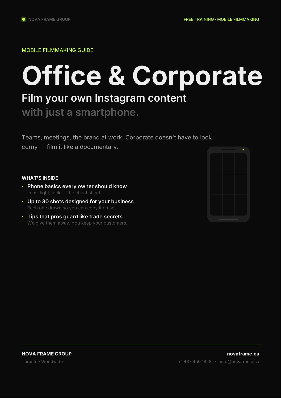Office & Corporate guide — page 1 of 21