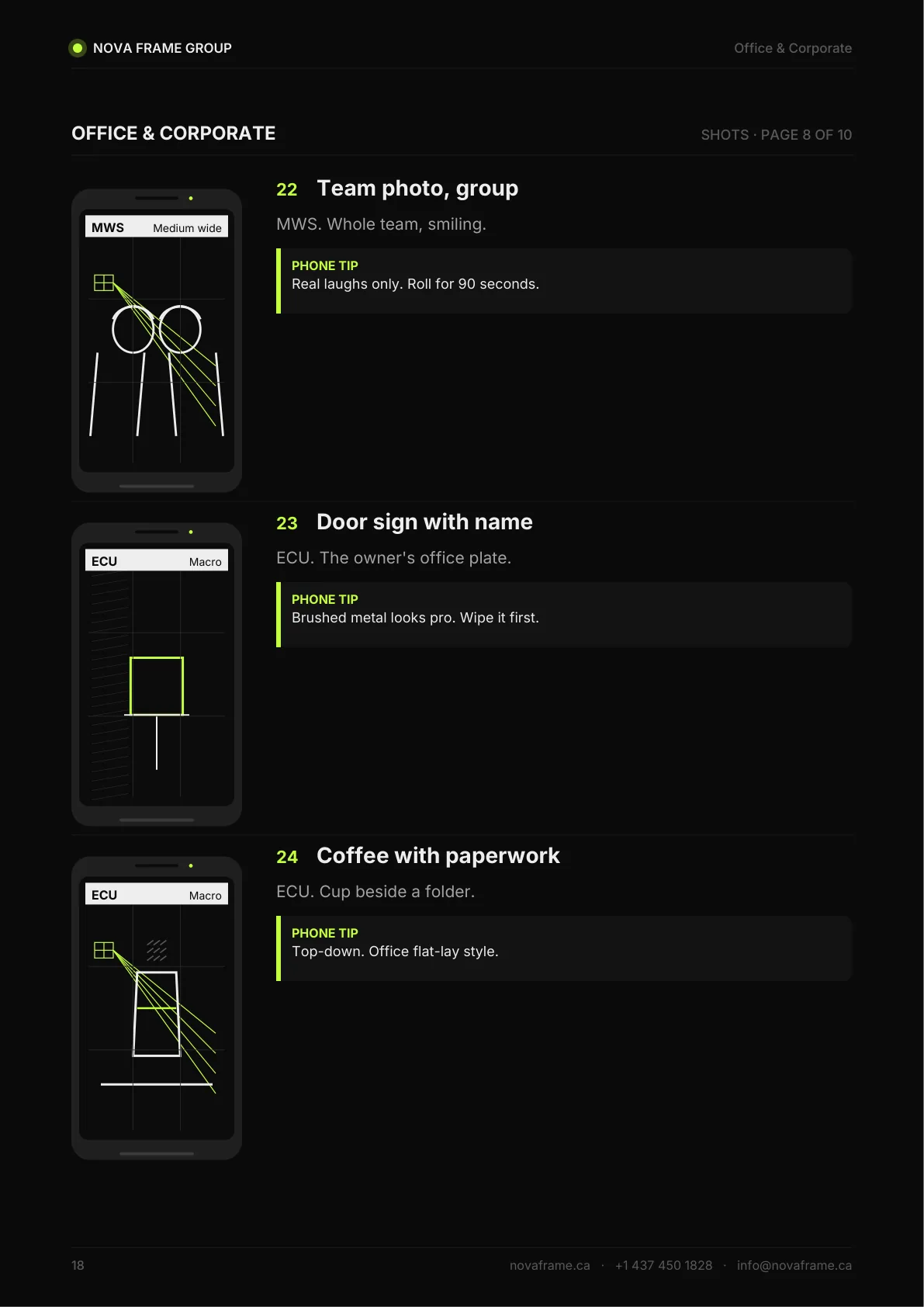 Office & Corporate guide — page 18 of 21