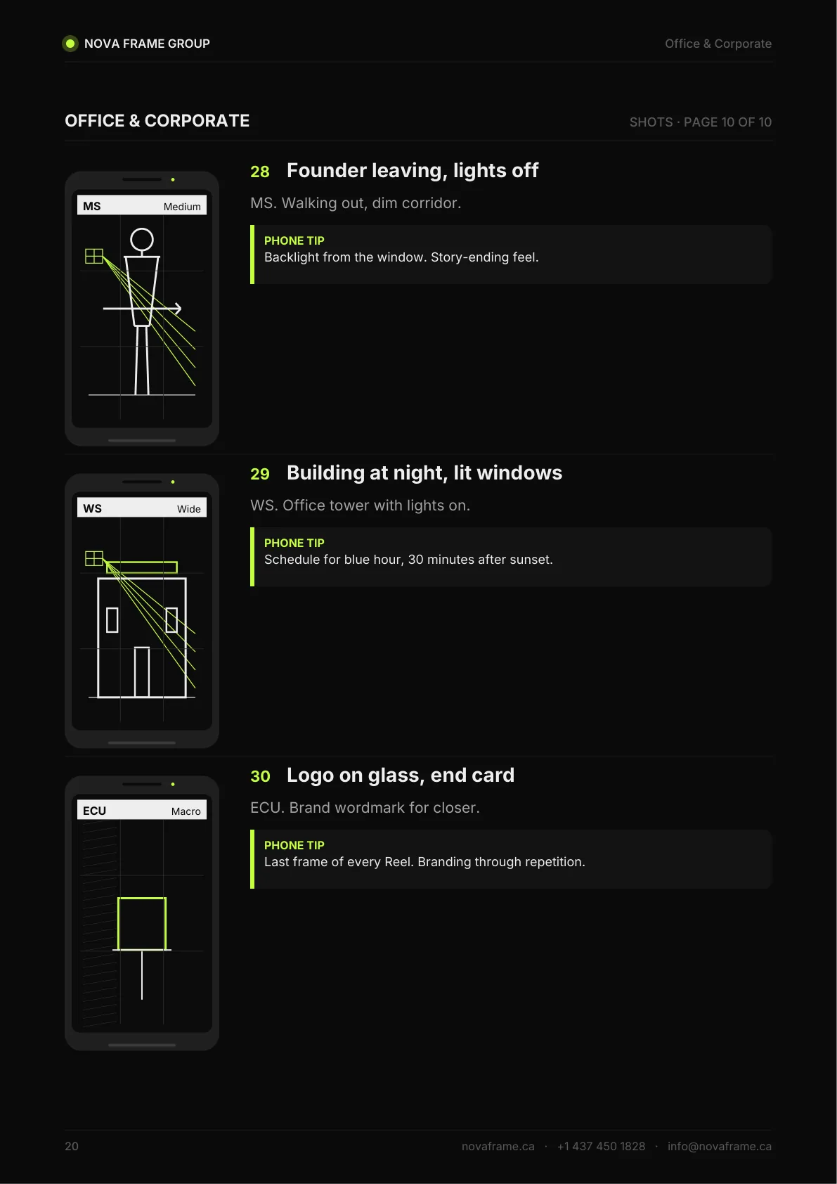 Office & Corporate guide — page 20 of 21