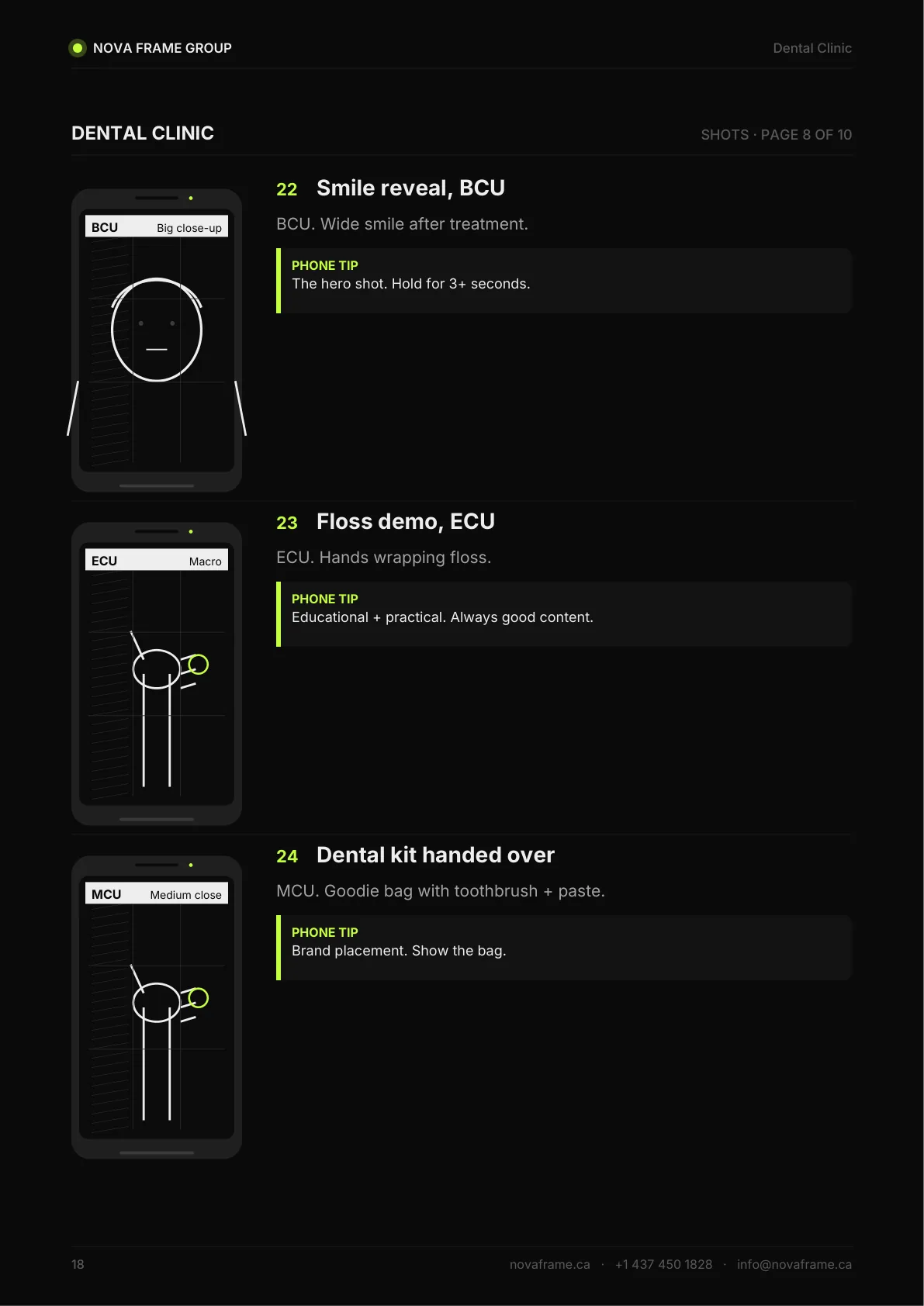 Dental Clinic guide — page 18 of 21