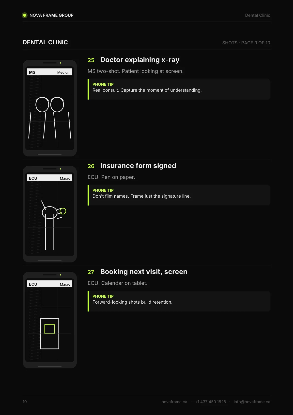 Dental Clinic guide — page 19 of 21