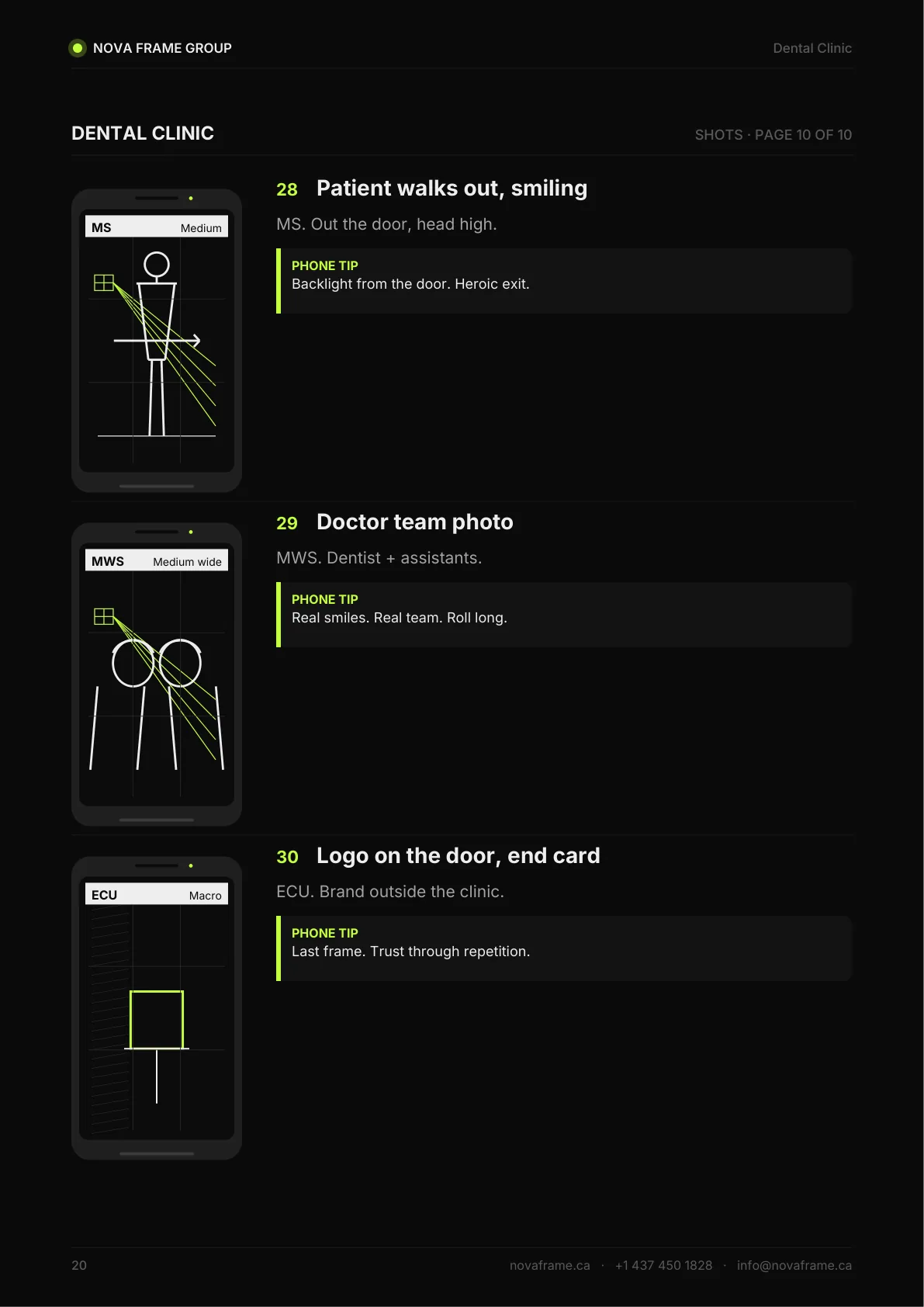 Dental Clinic guide — page 20 of 21