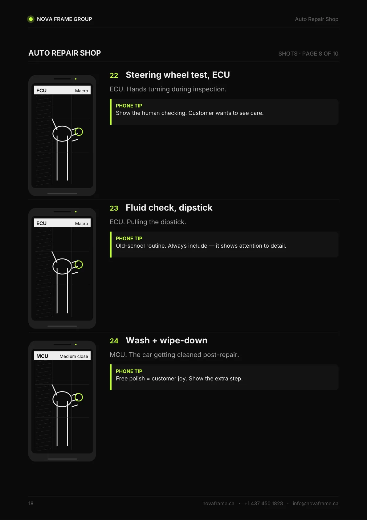 Auto Repair Shop guide — page 18 of 21