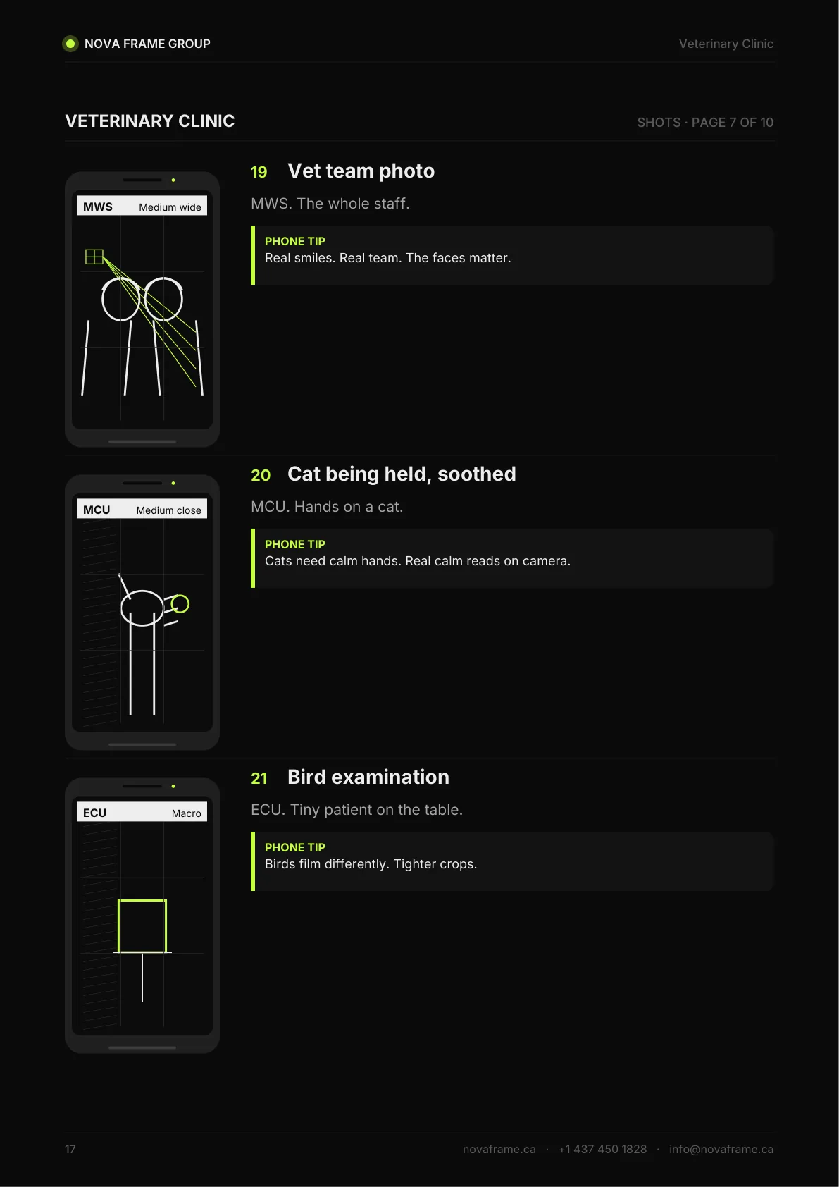 Veterinary Clinic guide — page 17 of 21