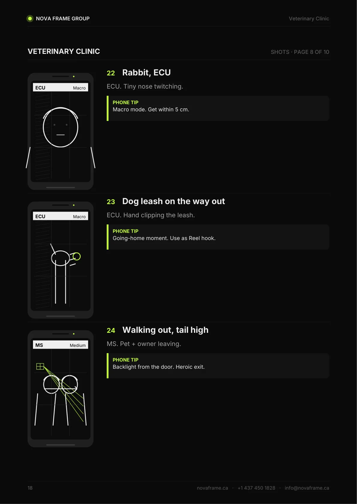 Veterinary Clinic guide — page 18 of 21