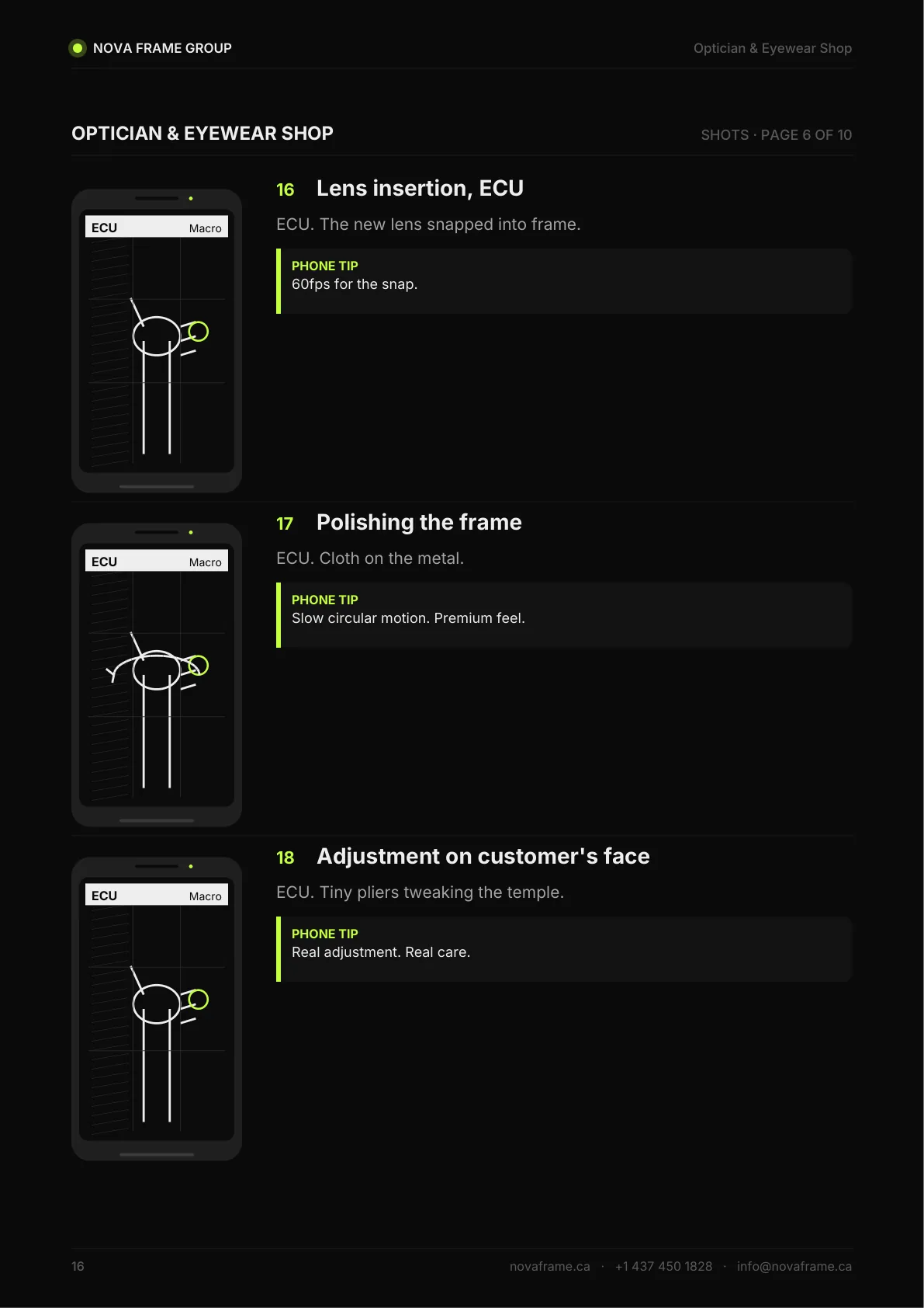 Optician & Eyewear Shop guide — page 16 of 21