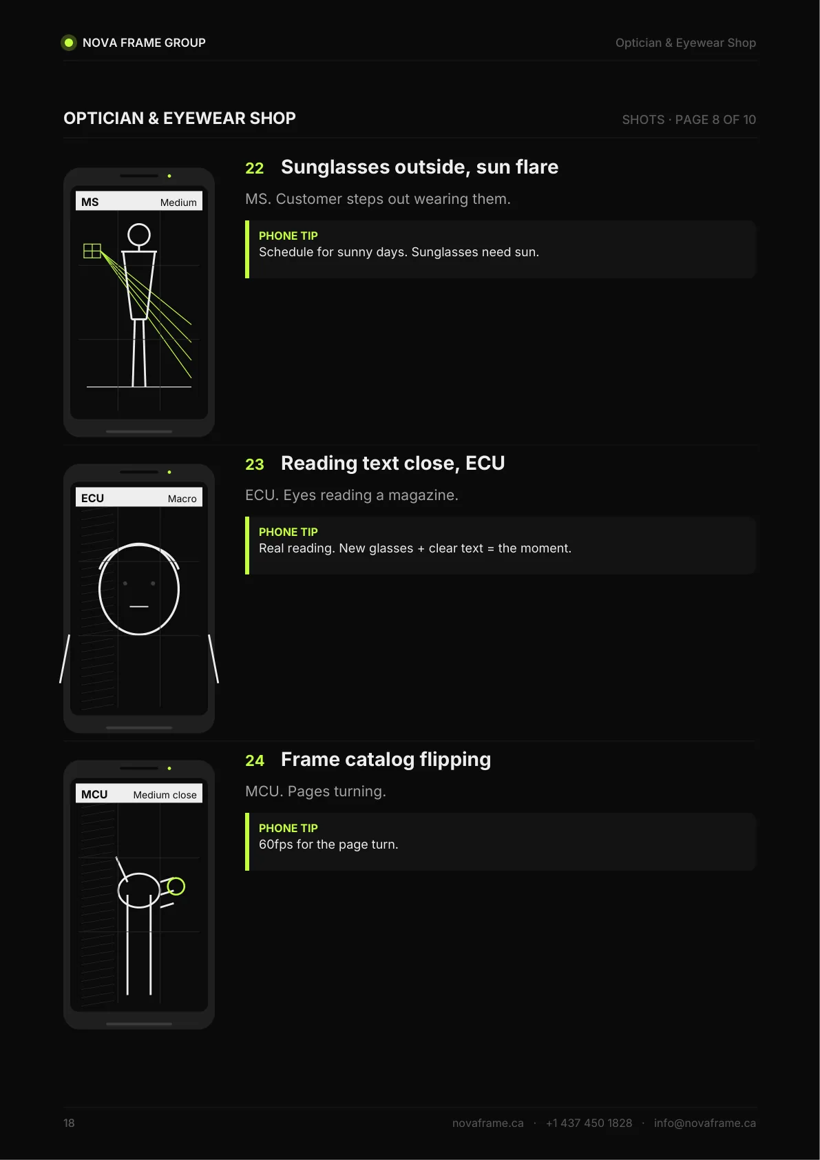 Optician & Eyewear Shop guide — page 18 of 21