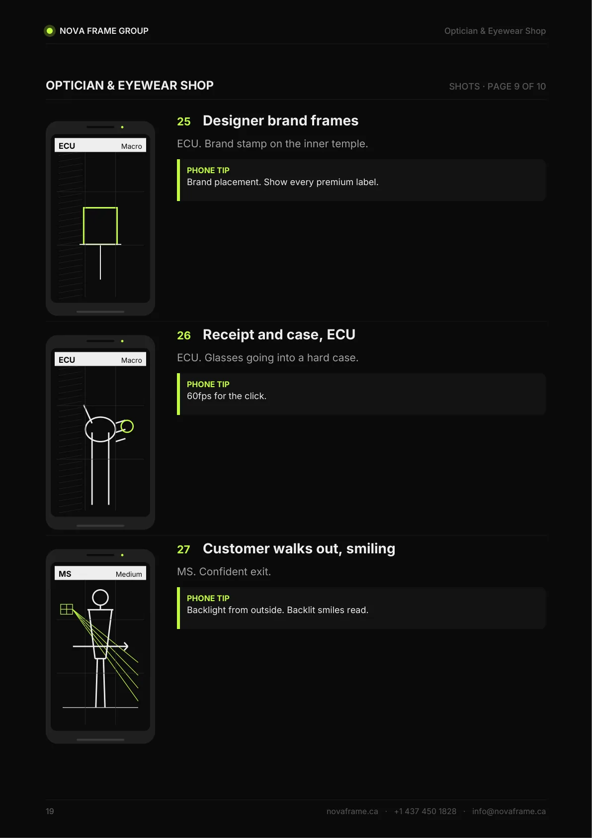 Optician & Eyewear Shop guide — page 19 of 21