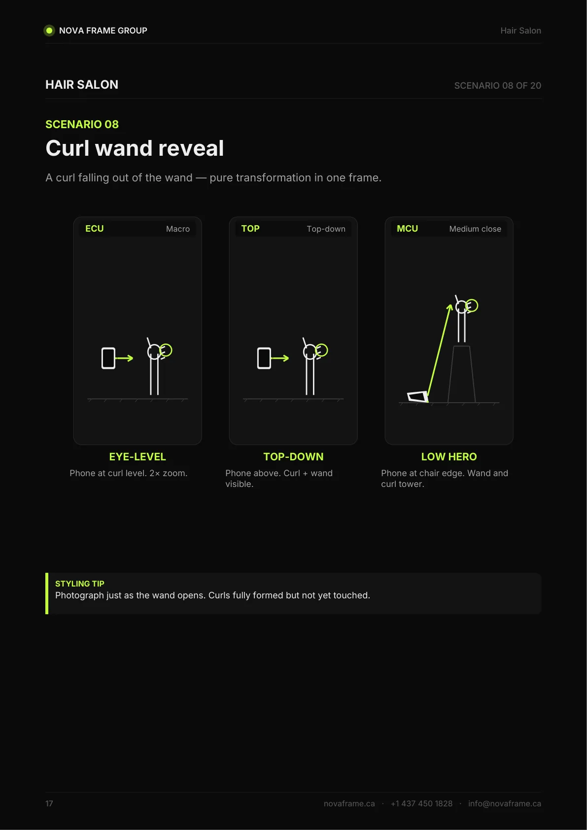 Hair Salon photo guide — page 17 of 30