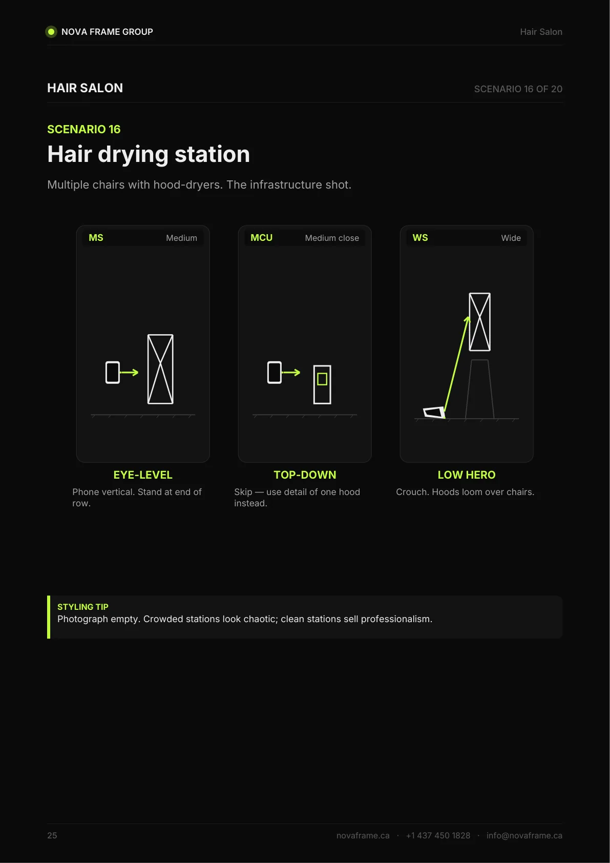 Hair Salon photo guide — page 25 of 30