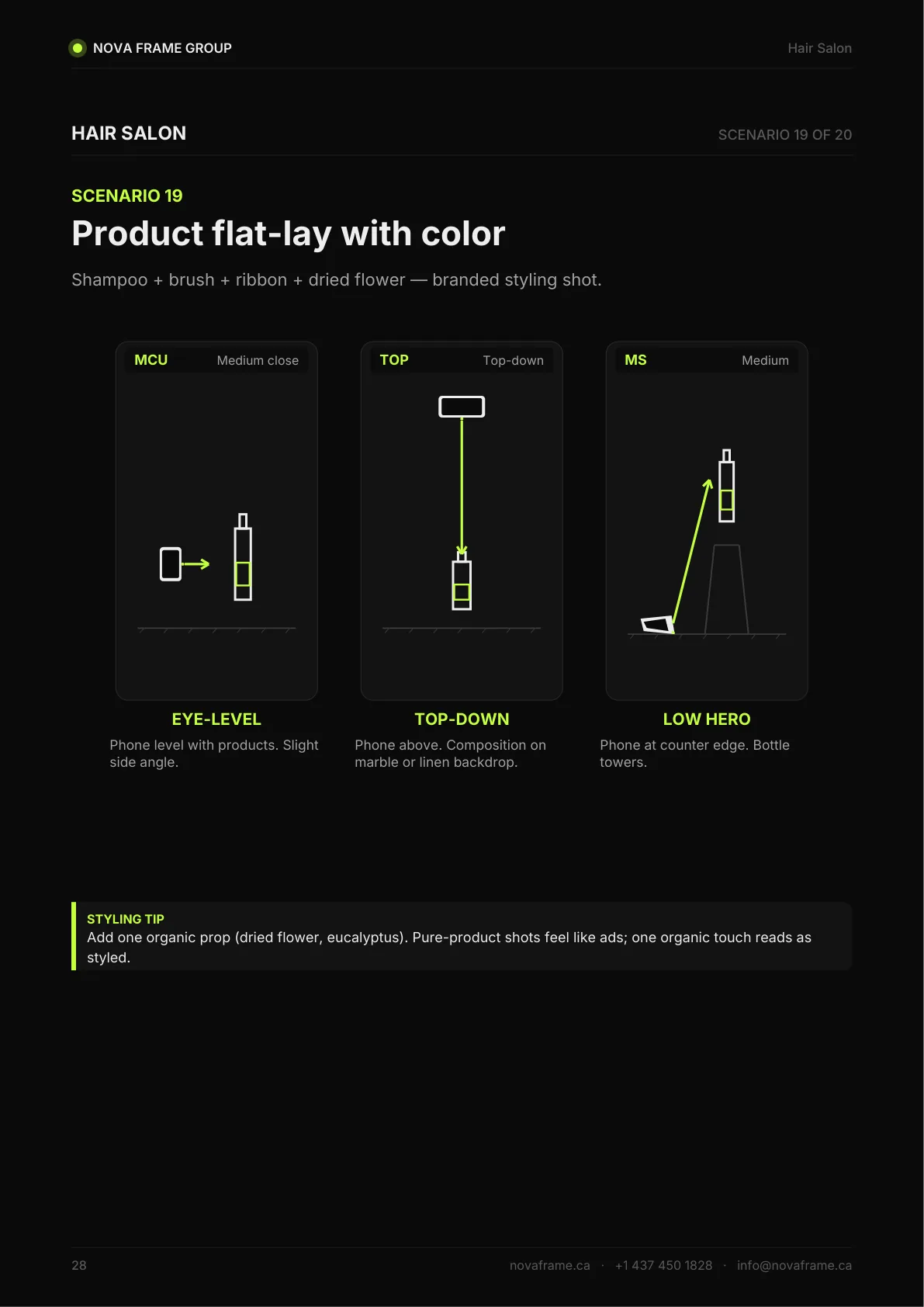 Hair Salon photo guide — page 28 of 30
