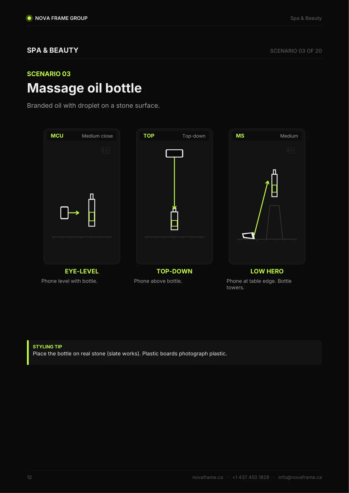 Spa & Beauty photo guide — page 12 of 30