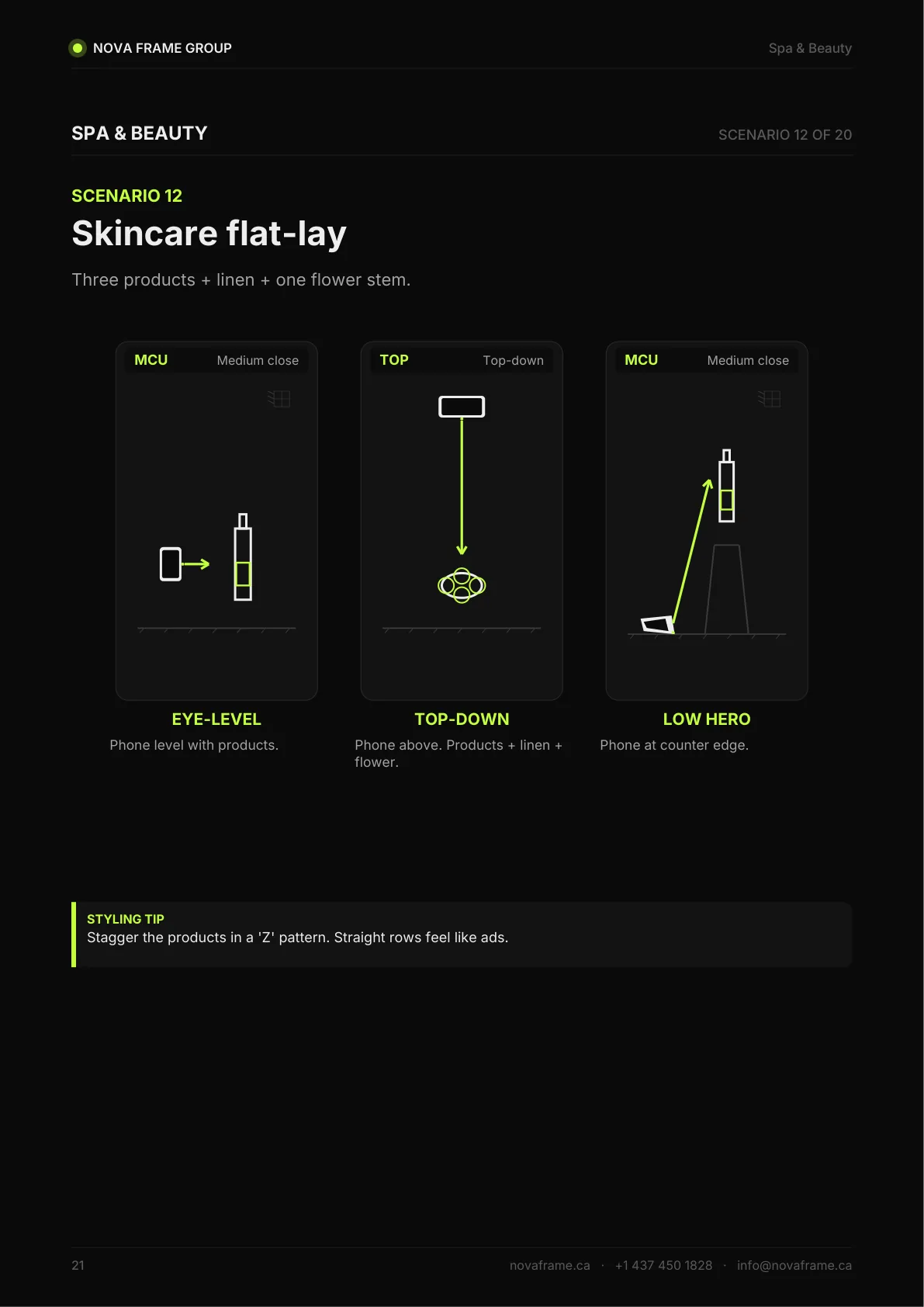 Spa & Beauty photo guide — page 21 of 30